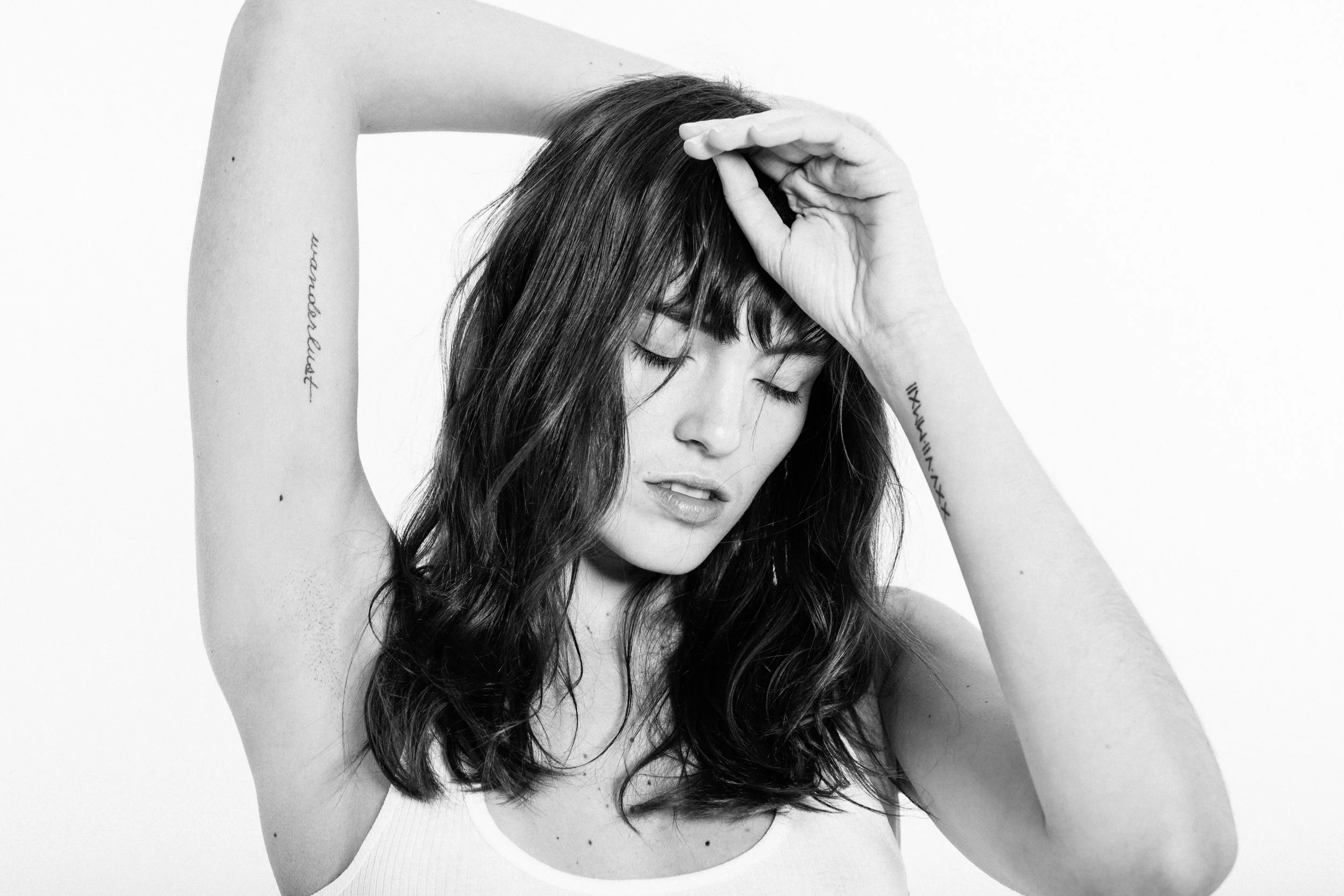 Raw Beauty Anick Violette Photography Richards Models Katie Elwood Makeup Jade Kugelman Hair
