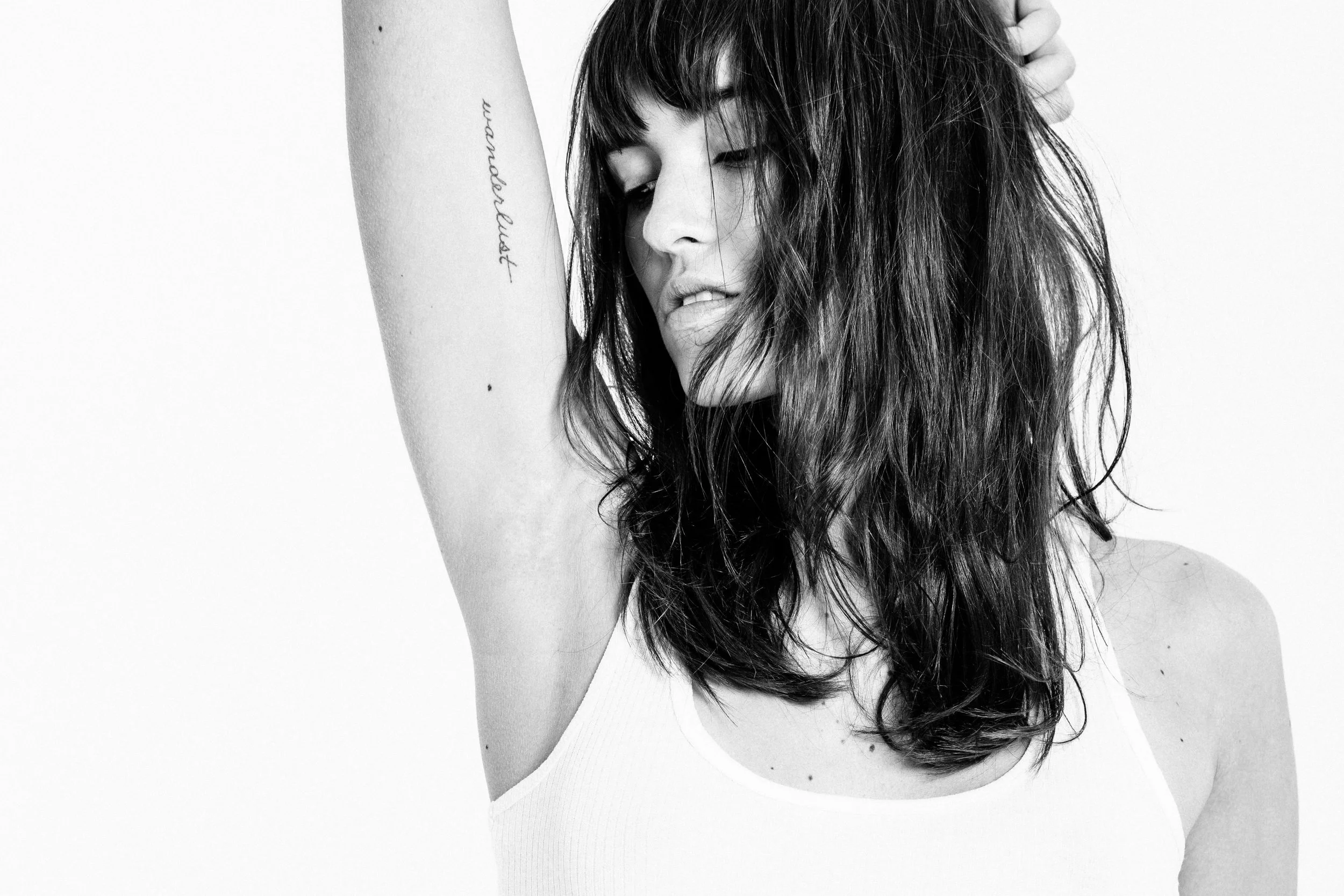 Raw Beauty Anick Violette Photography Richards Models Katie Elwood Makeup Jade Kugelman Hair