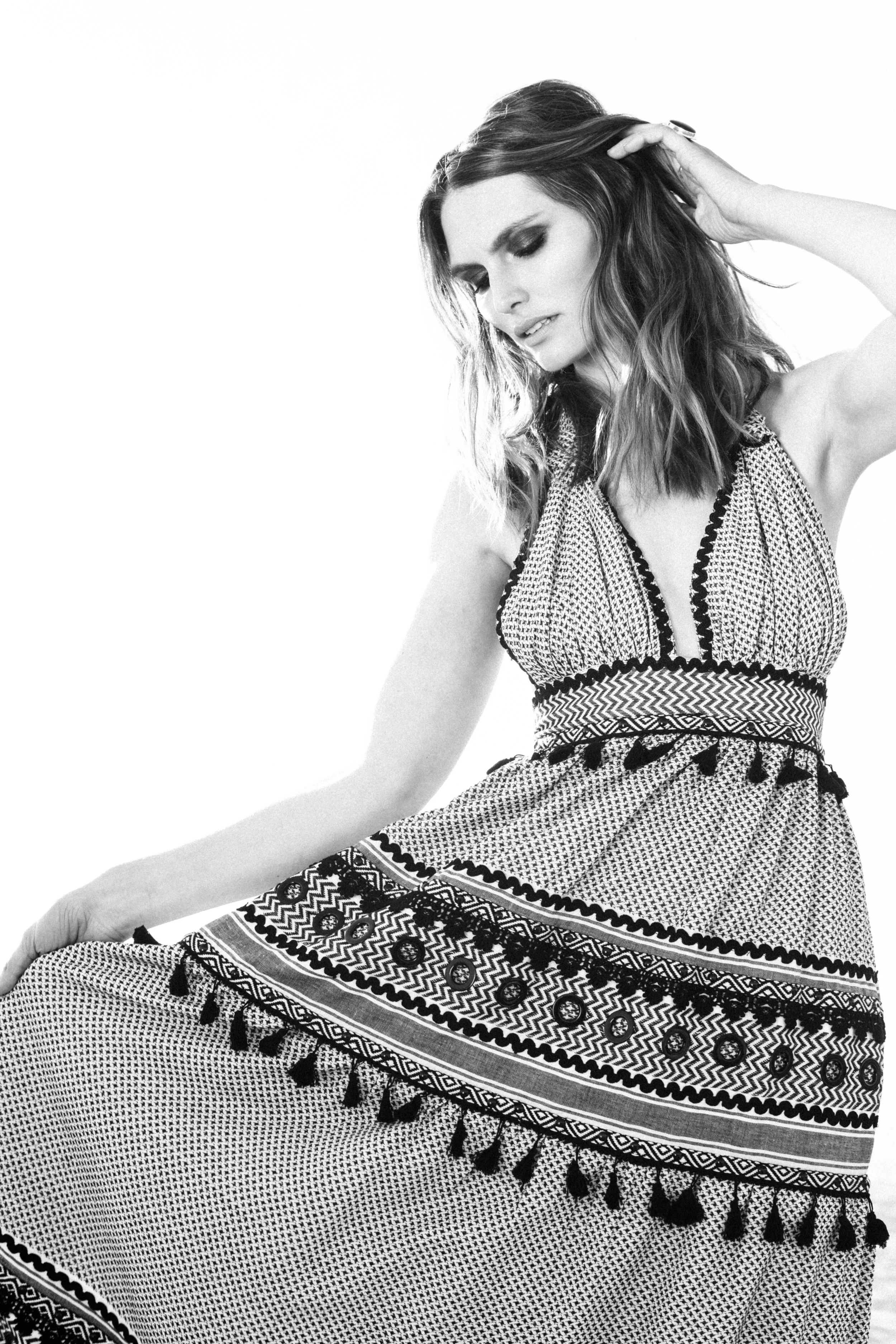 Photographer | Anick Violette Model | Kristy McQuade for Next Models Hair | Sabrina Fetterkind Makeup | Katie Elwood using NARS cosmetics Nails & Makeup Assistant | Carol Hung Clothing | Rebecca Bree Boutique & Misch Boutique