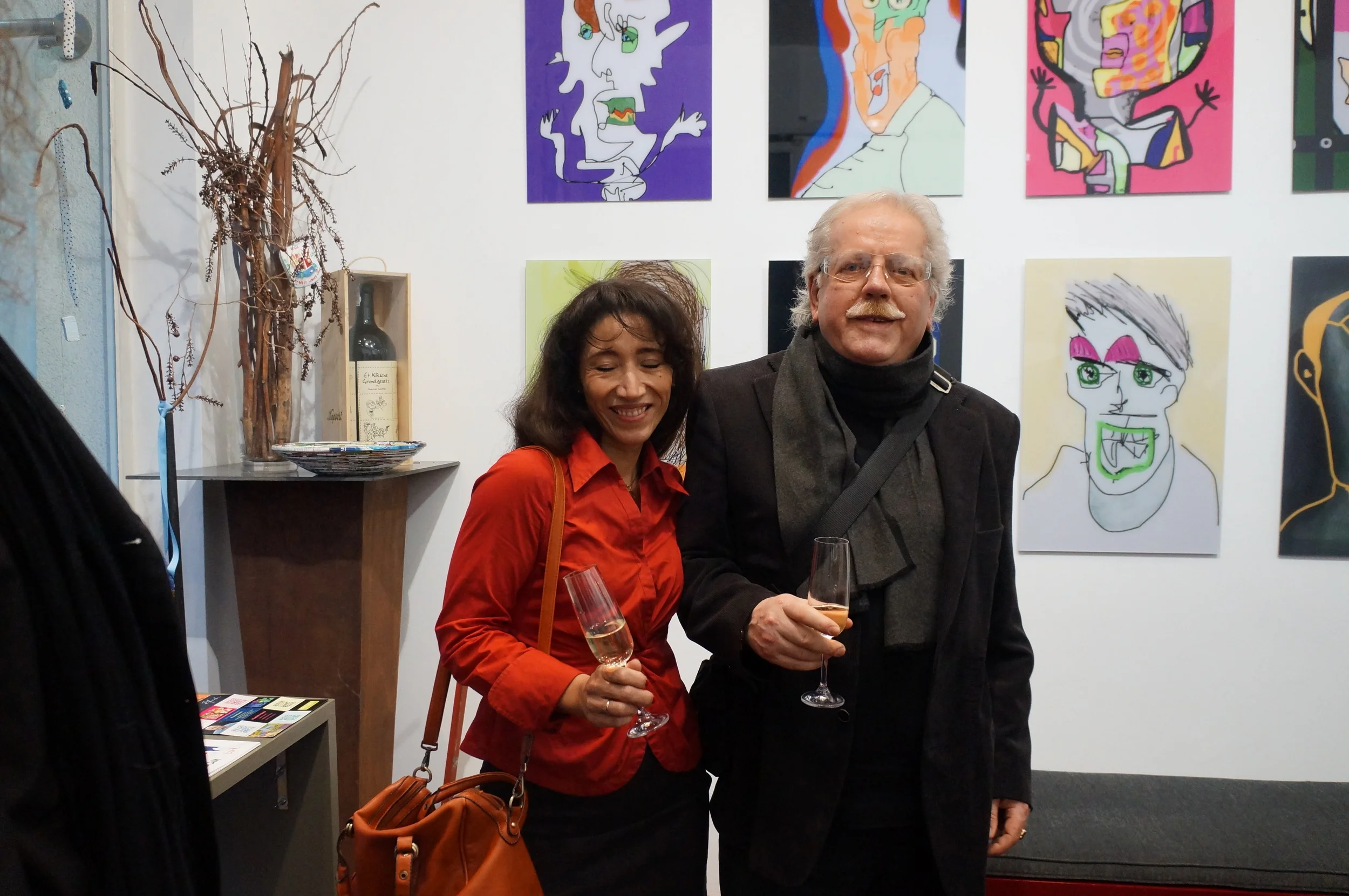  German artist Heinz Zolper accompanied