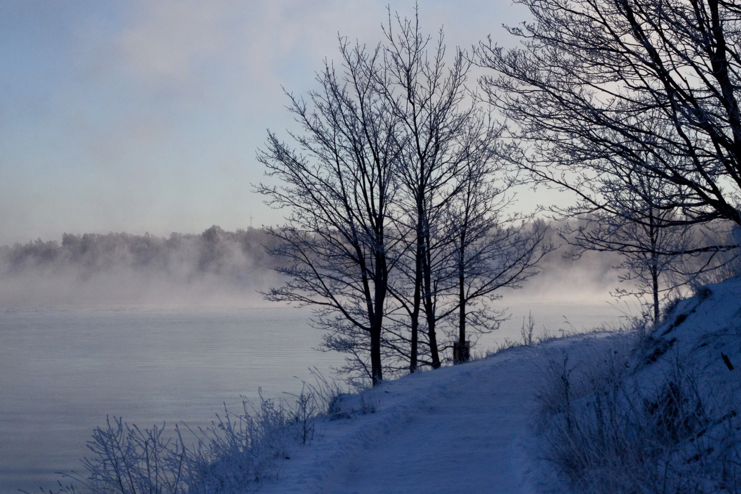Still from Kaamos, Suomenlinna Island, 2015