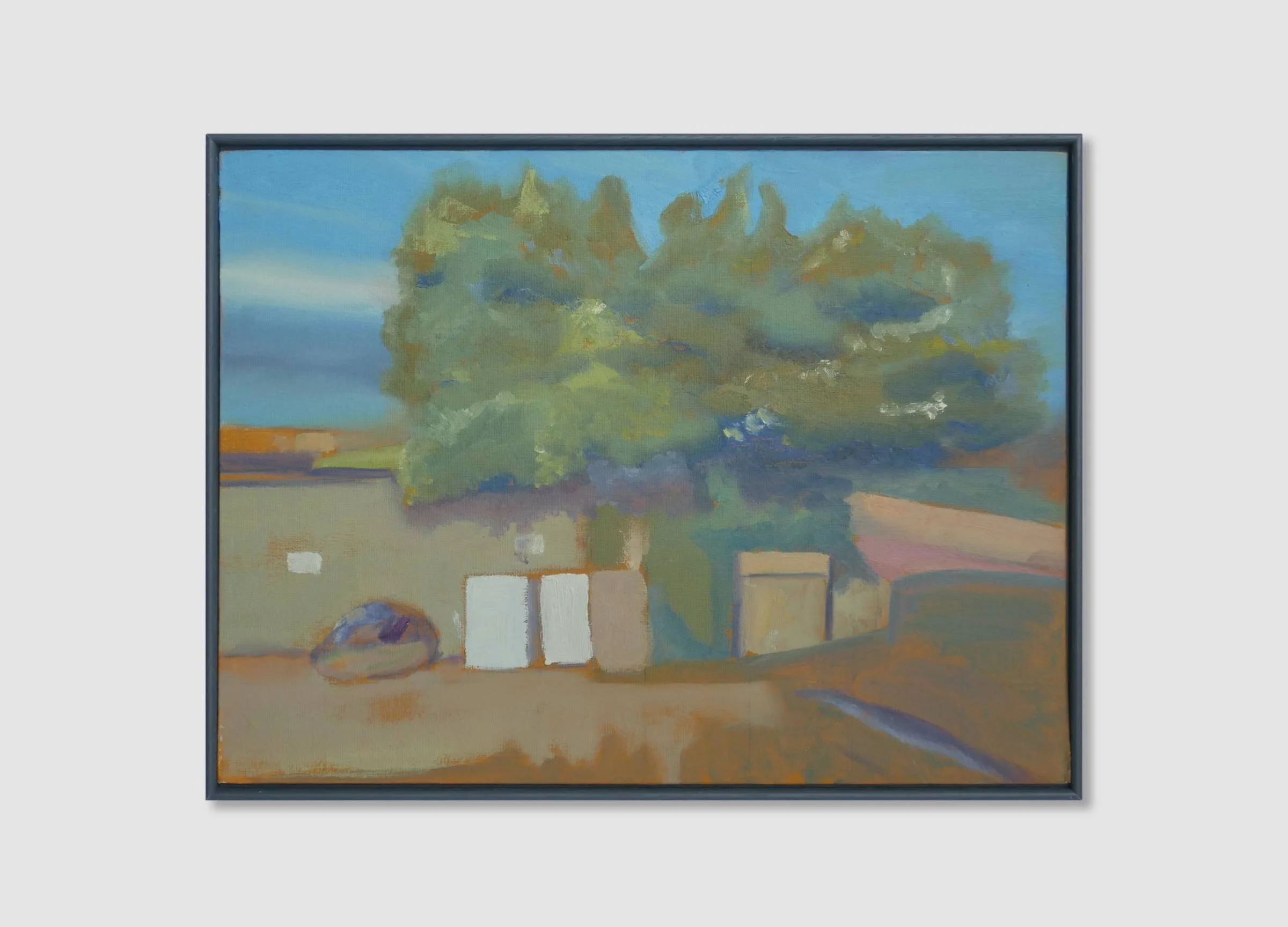 Katie Goodwin_Artist_patrol unless slap_Brighton street corner_3fridges and a binbag_Landscape Painting_30x40cm_2024_web.jpg