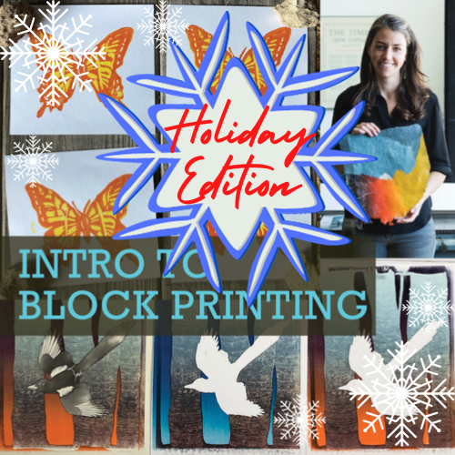 Holiday Card Block Printing - Open for Registration!