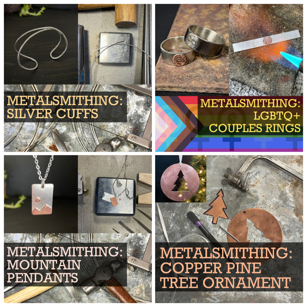 Metalsmithing Classes are Back!
