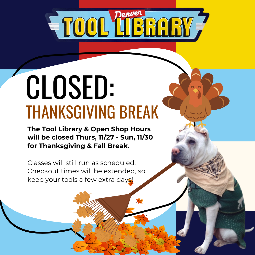 Thanksgiving Closures: Thurs, 11/27 - Sun, 11/30