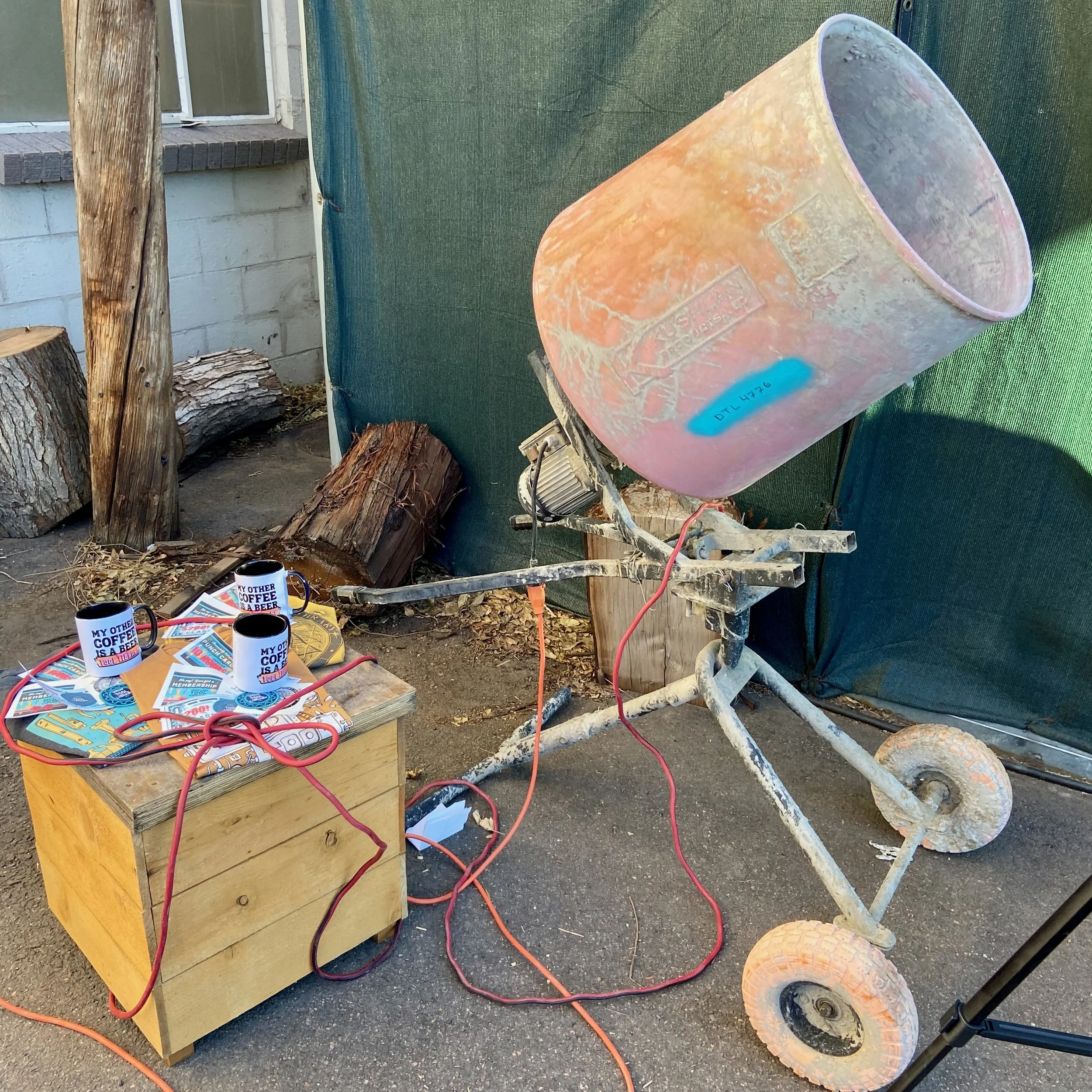 Lucky Cement Mixer Drawing! (Video)