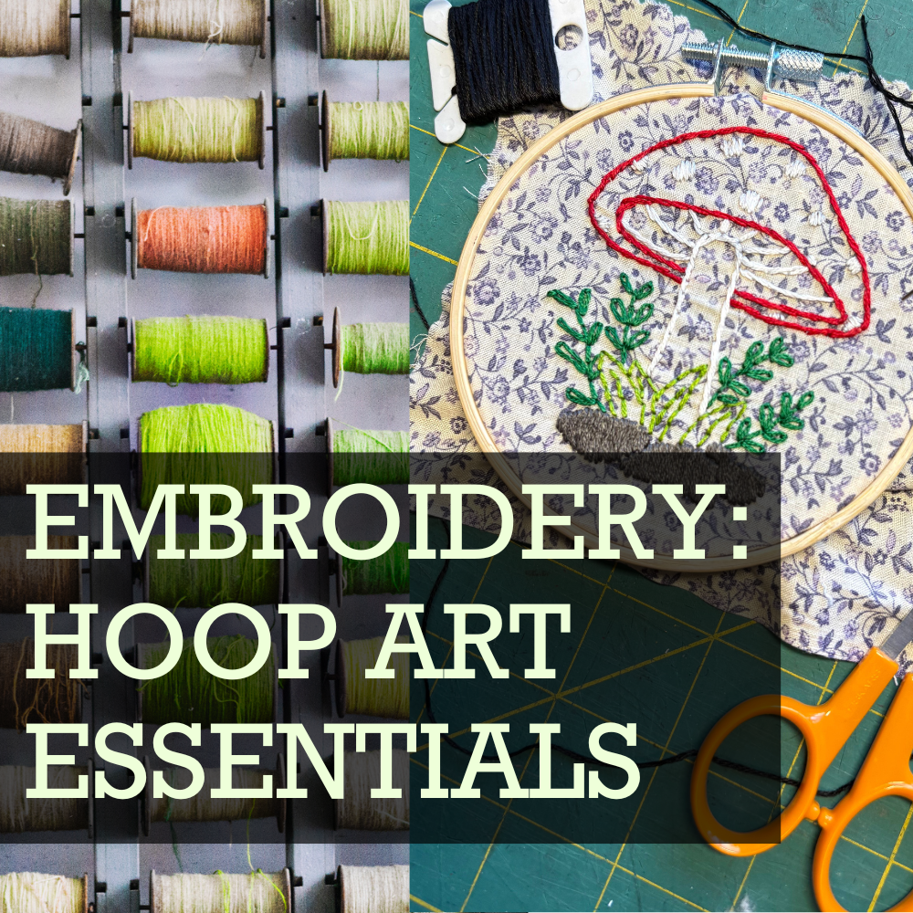 Brand New Classes! Embroidery Essentials &amp; Sex Positive Embroidery