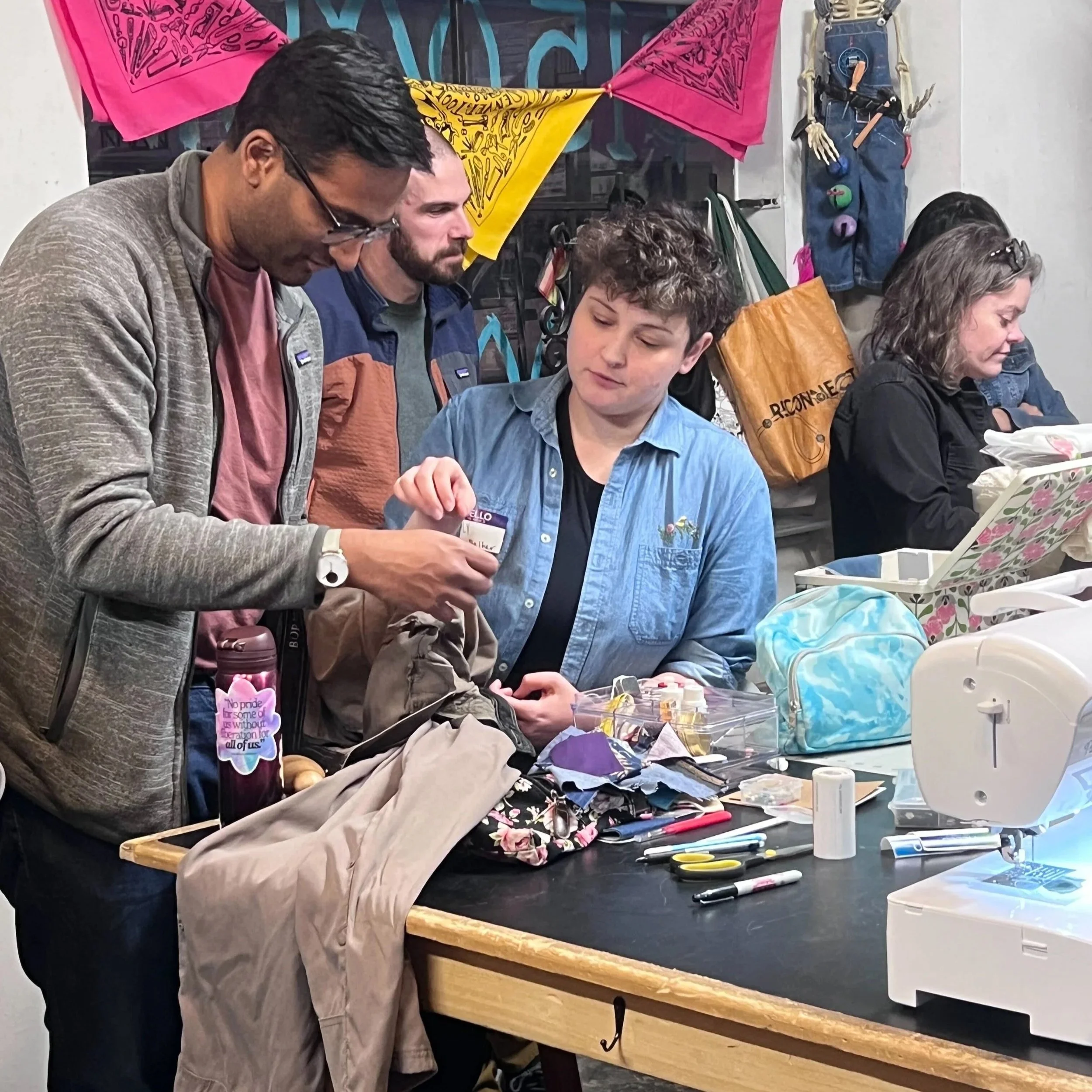 Mending Circle Recap, and Next Date Announced!