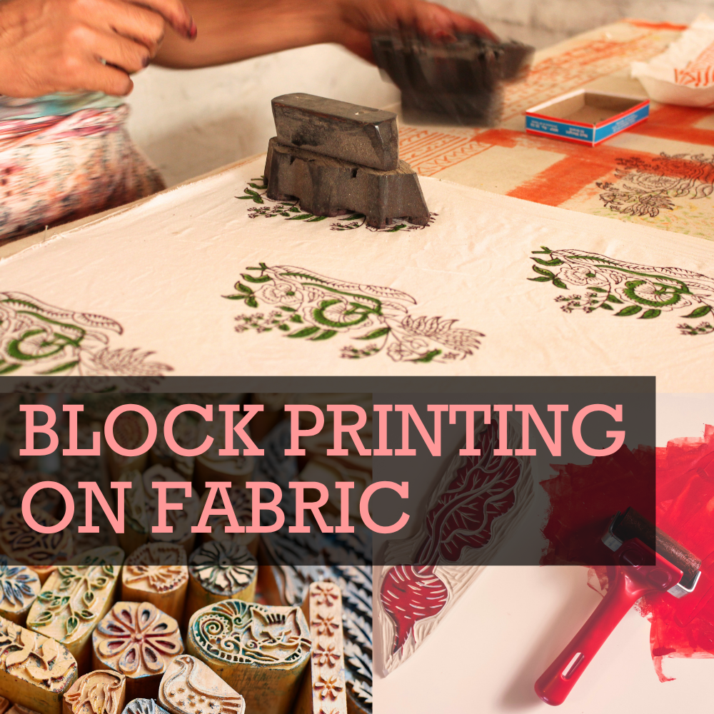 Fabric Block Printing Class