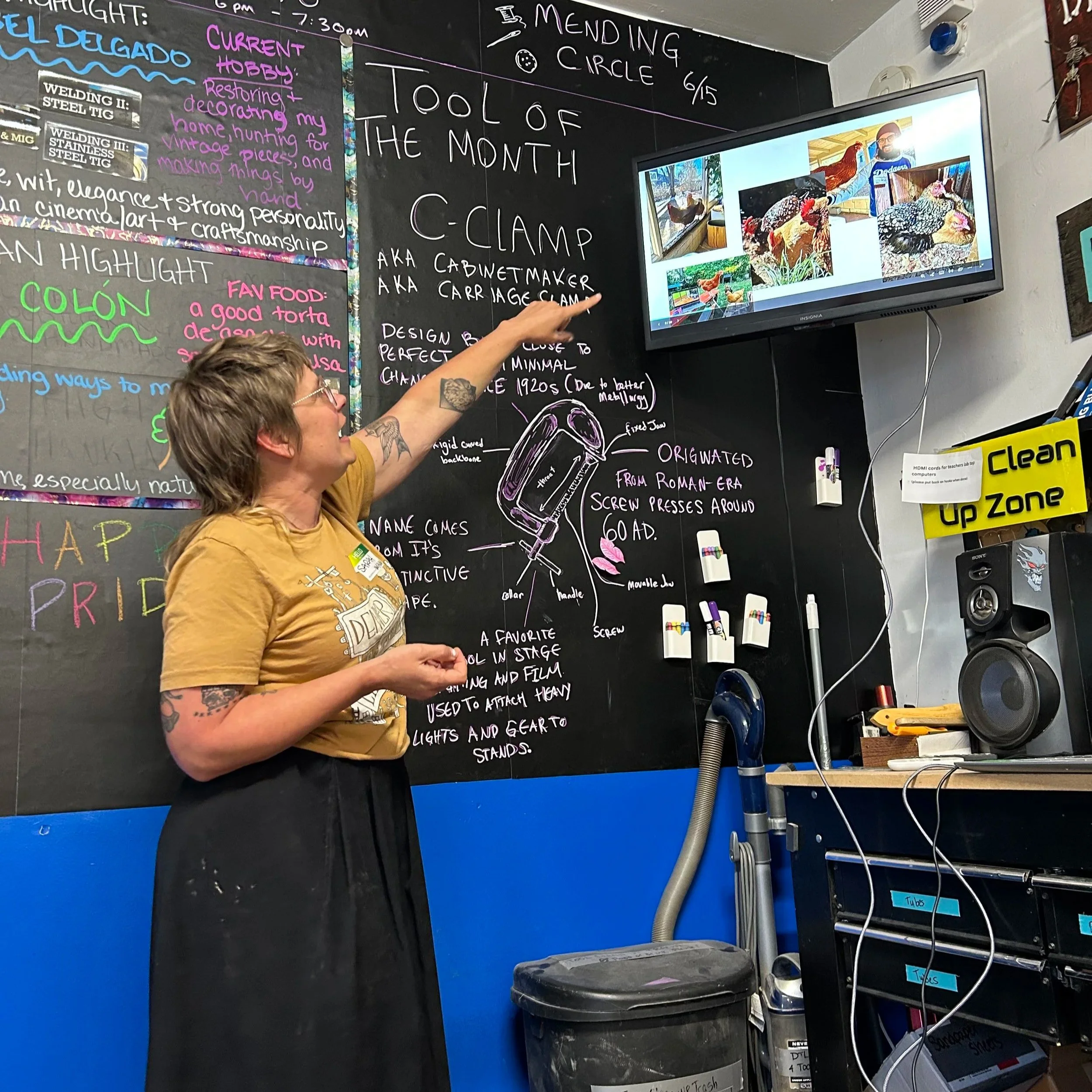 Skill Share Recap! Jewelry, Veggies, n' Chickens