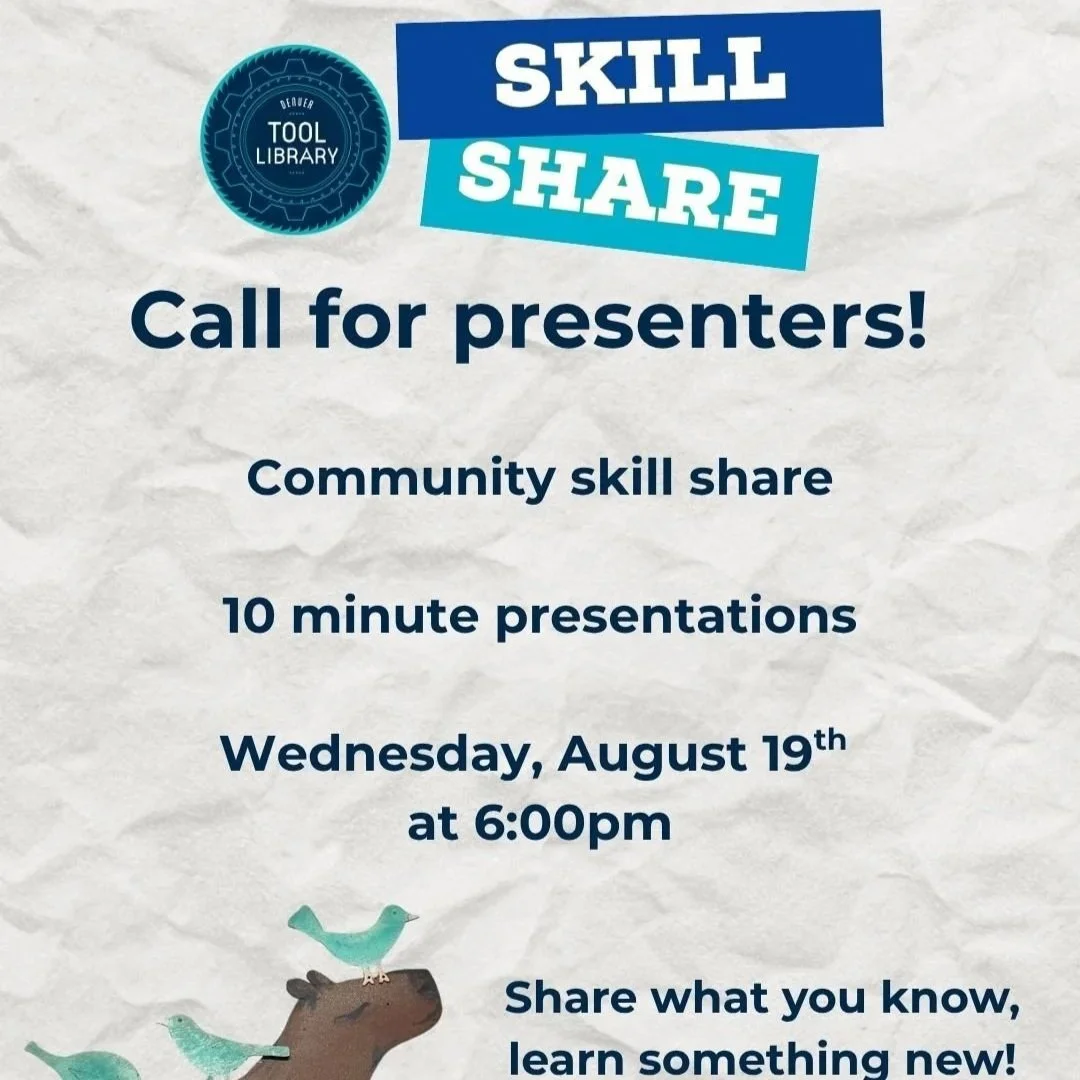 Share Your Skills at the DTL!