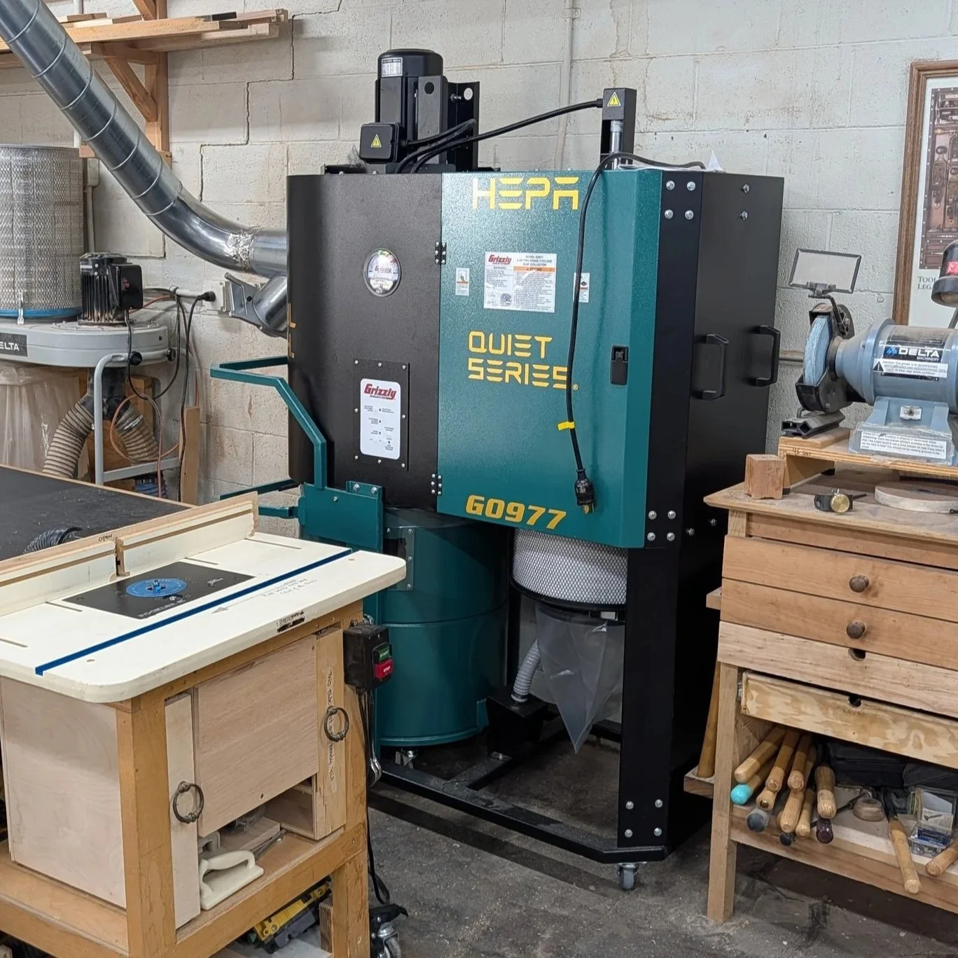New Dust Collector! Breathe Easy in the Workshop