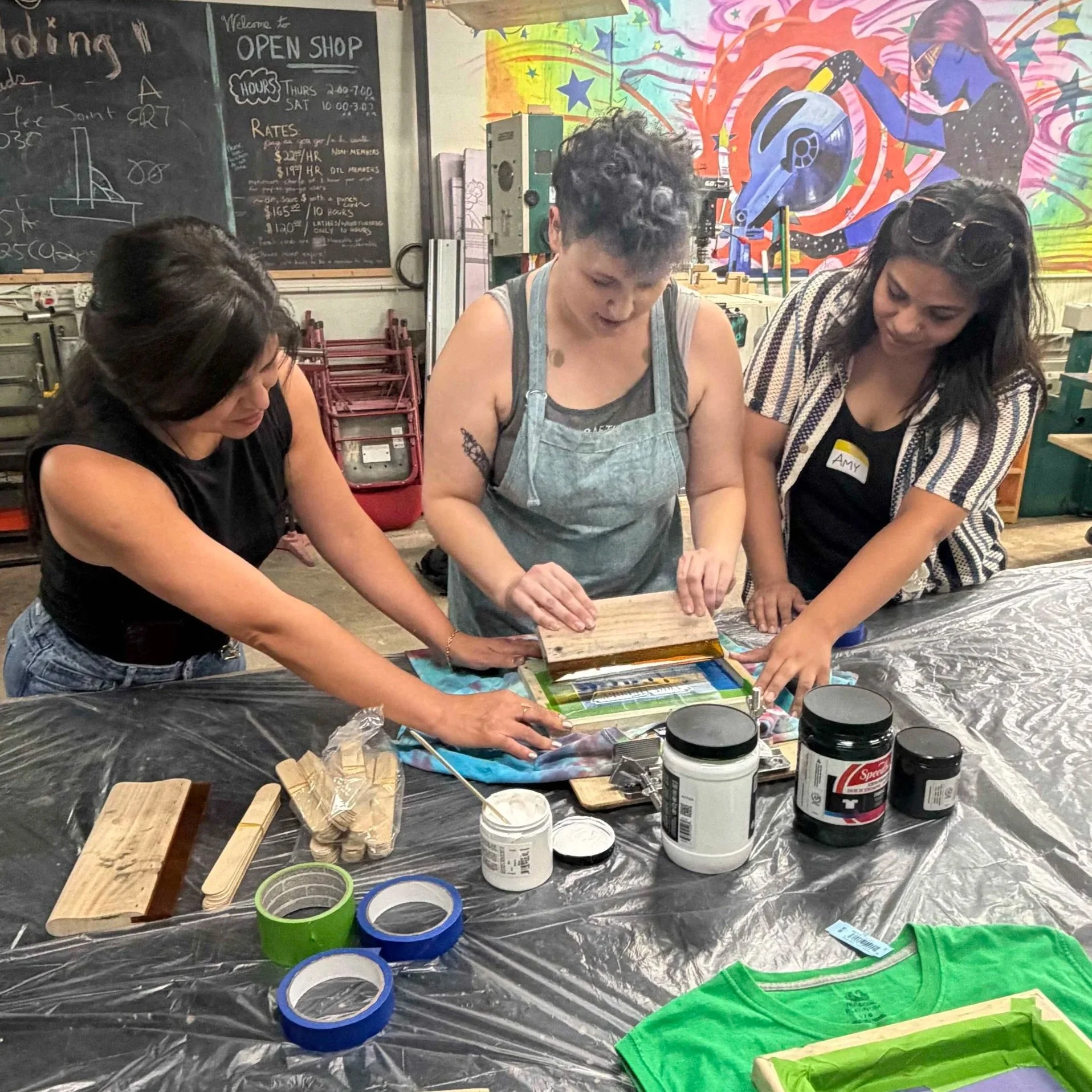 First Screenprinting Community Event Recap!