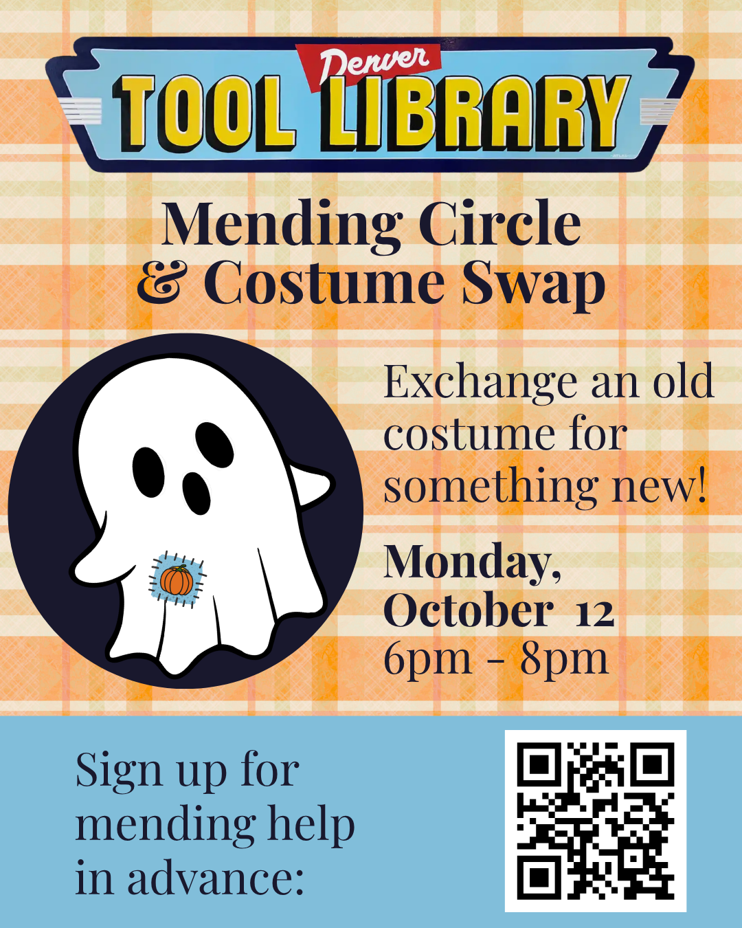 Next Mending Circle Oct 12th! Halloween Costumes