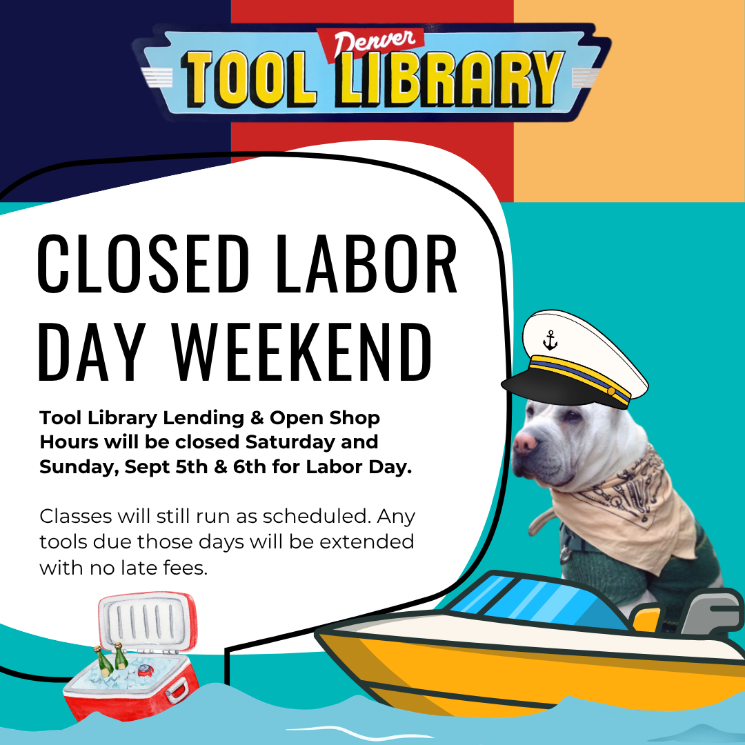 Closed Labor Day Weekend! Sept 5th-6th