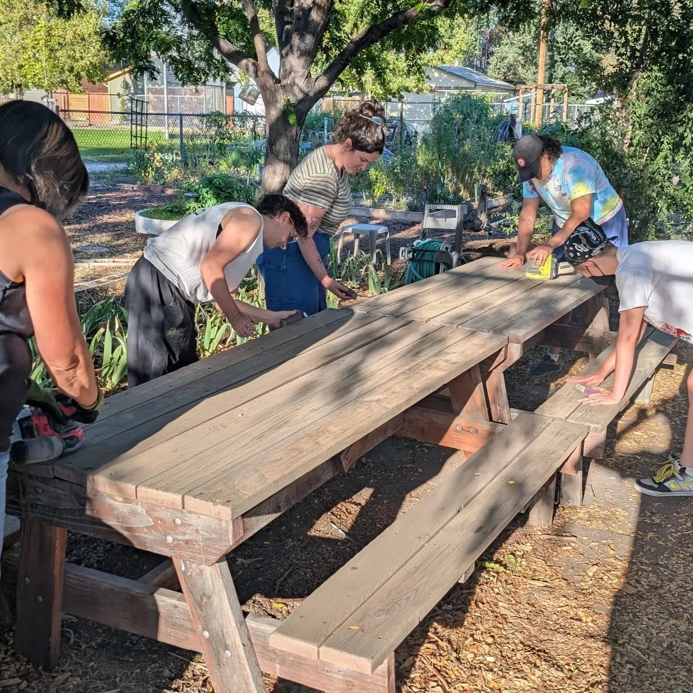 Partner Project Recap! Denver Urban Gardens Picnic Tables🛠️