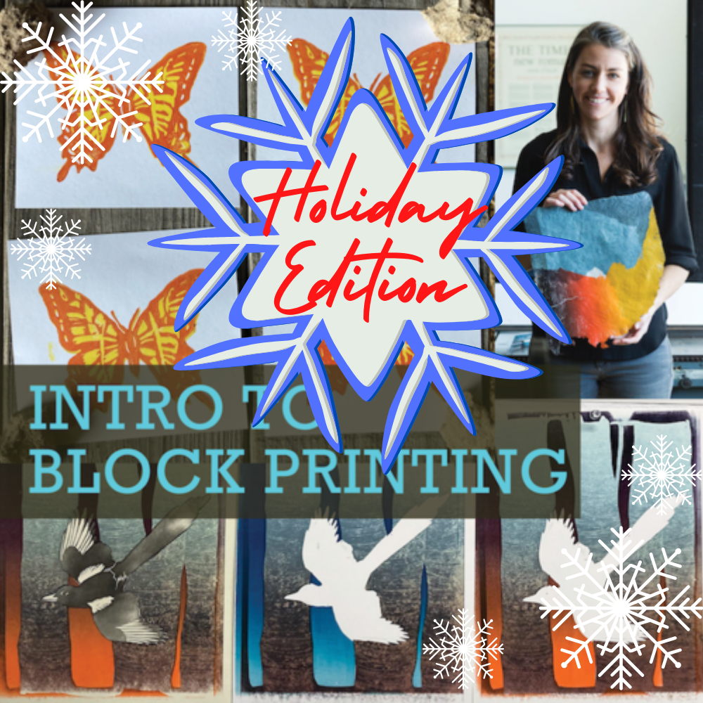 Lucy &amp; Block Printing Holiday Cards are Back!