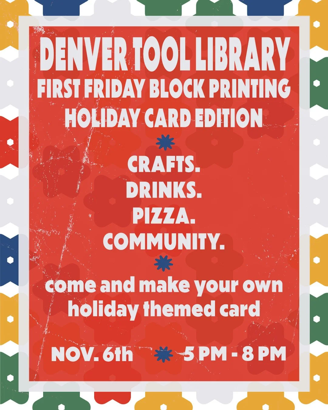 First Friday Holiday Cards! November 6th