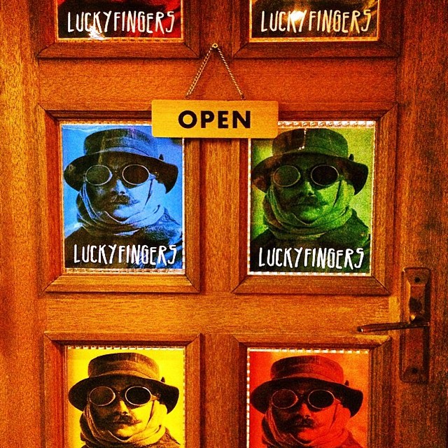 Luckyfingers is open.