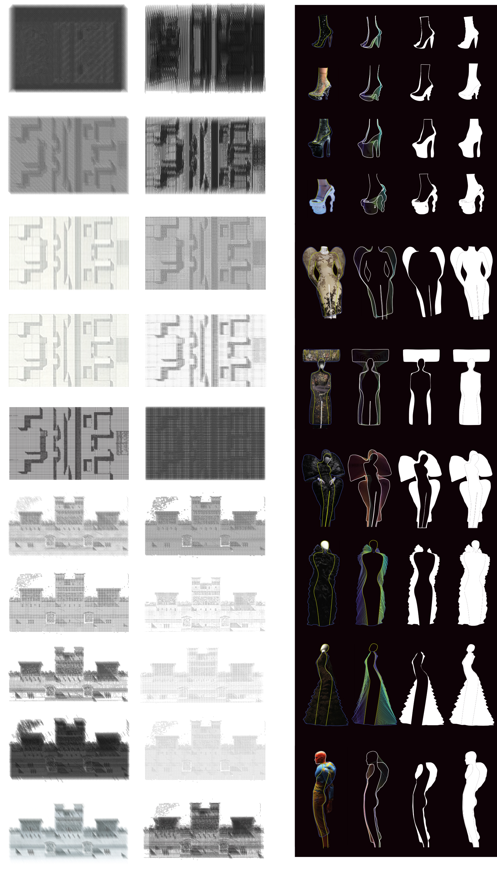 Mis-reading the original Ledoux Drawings & Body/Mis-fit Diagrams