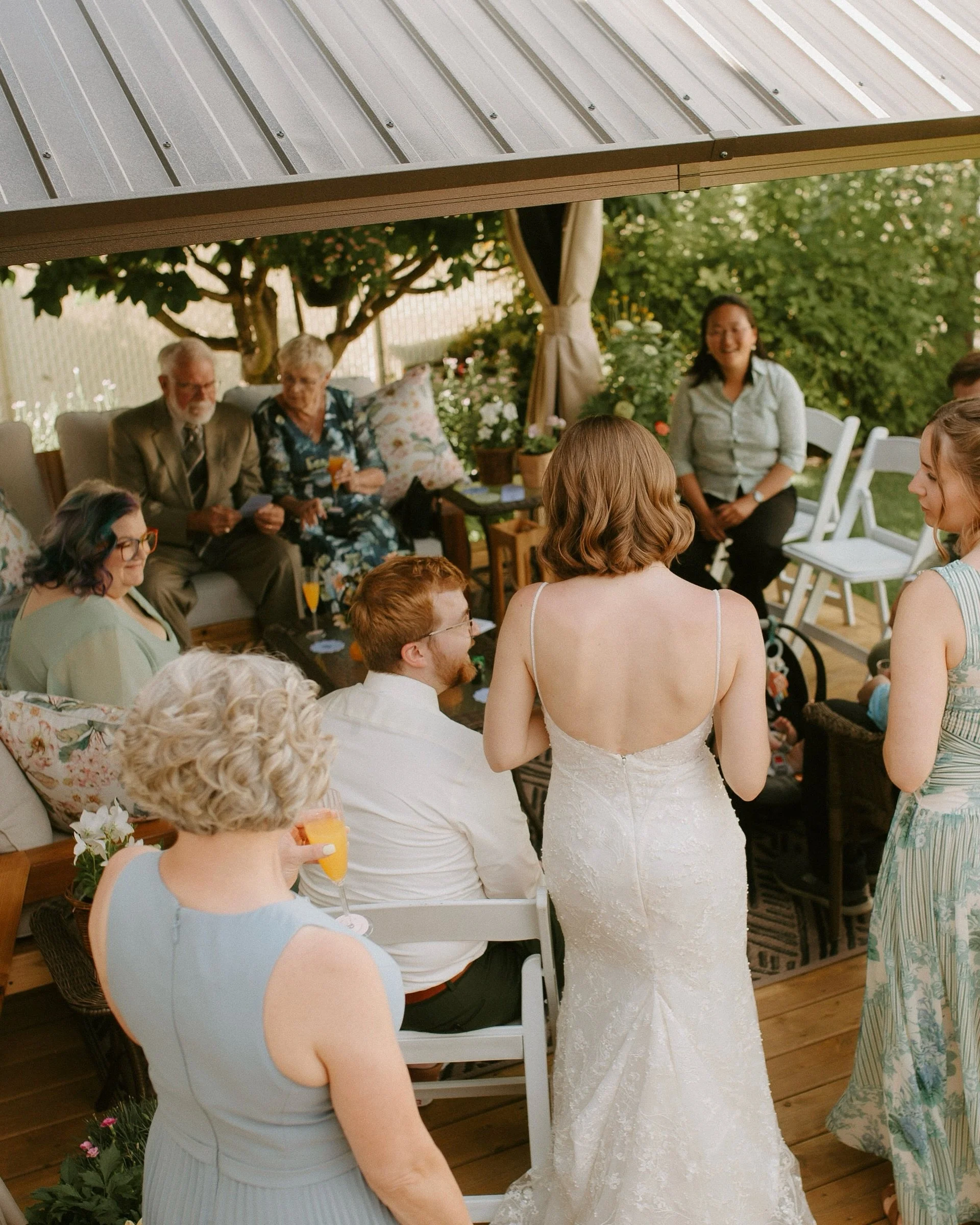 Sweet and intimate wedding day for Sarah &amp; Ian 💖 some of the most delicious food, most elaborately dressed pup 🐶, and a trip to the witch&rsquo;s hut! Gorgeous custom stationary designed for the day by the talented bride herself! ✨
