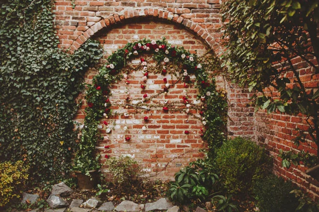 Winter Floral Arch by Wild Green Yonder - Nessa K Photography.jpg