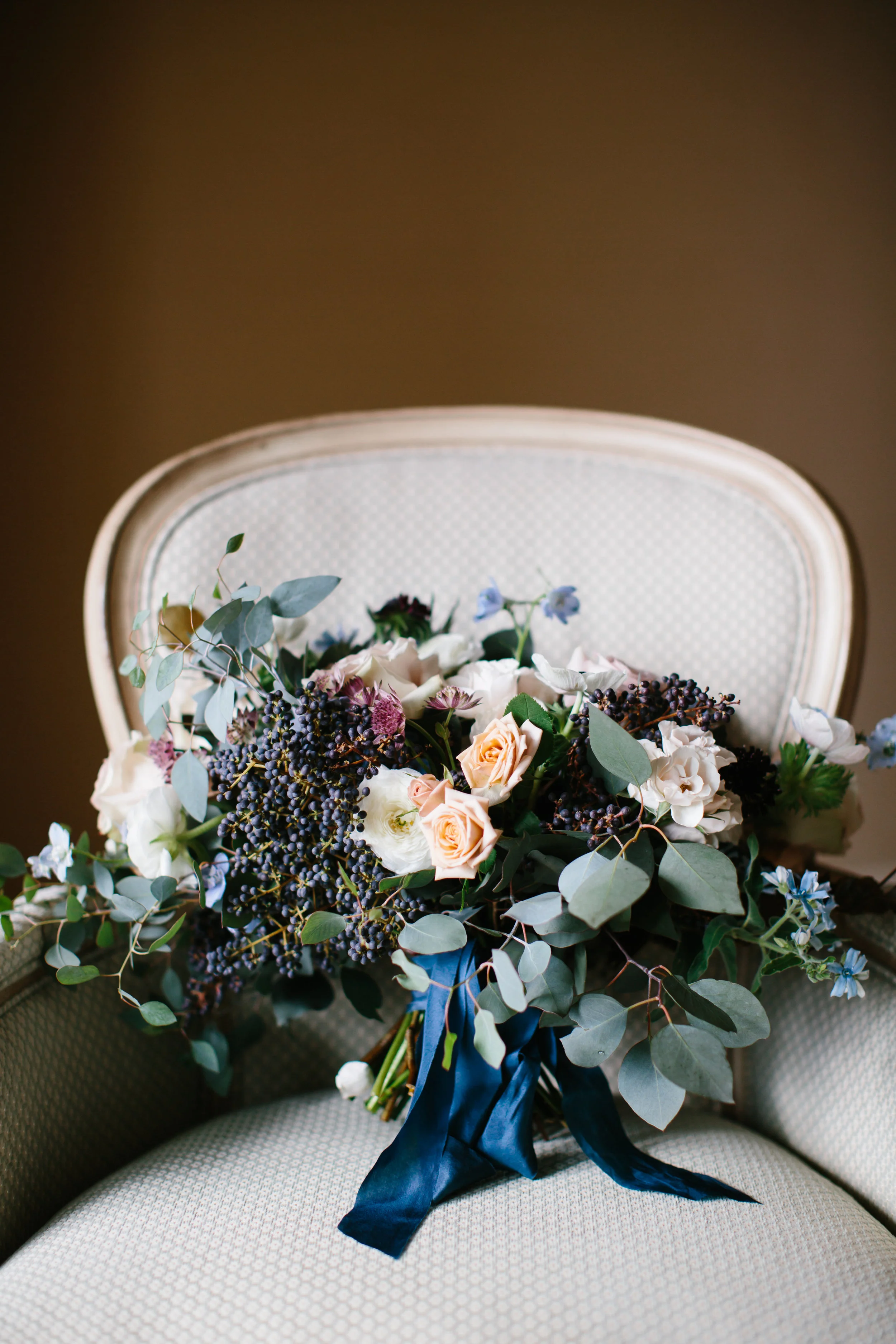 Lush garden bouquet by Wild Green Yonder