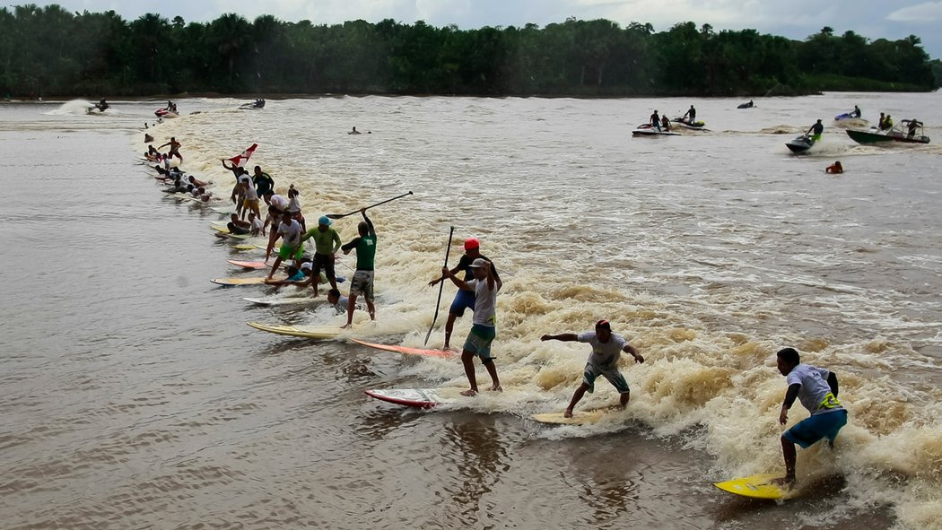 This Week Surfers Will Ride a Wave in the Amazon