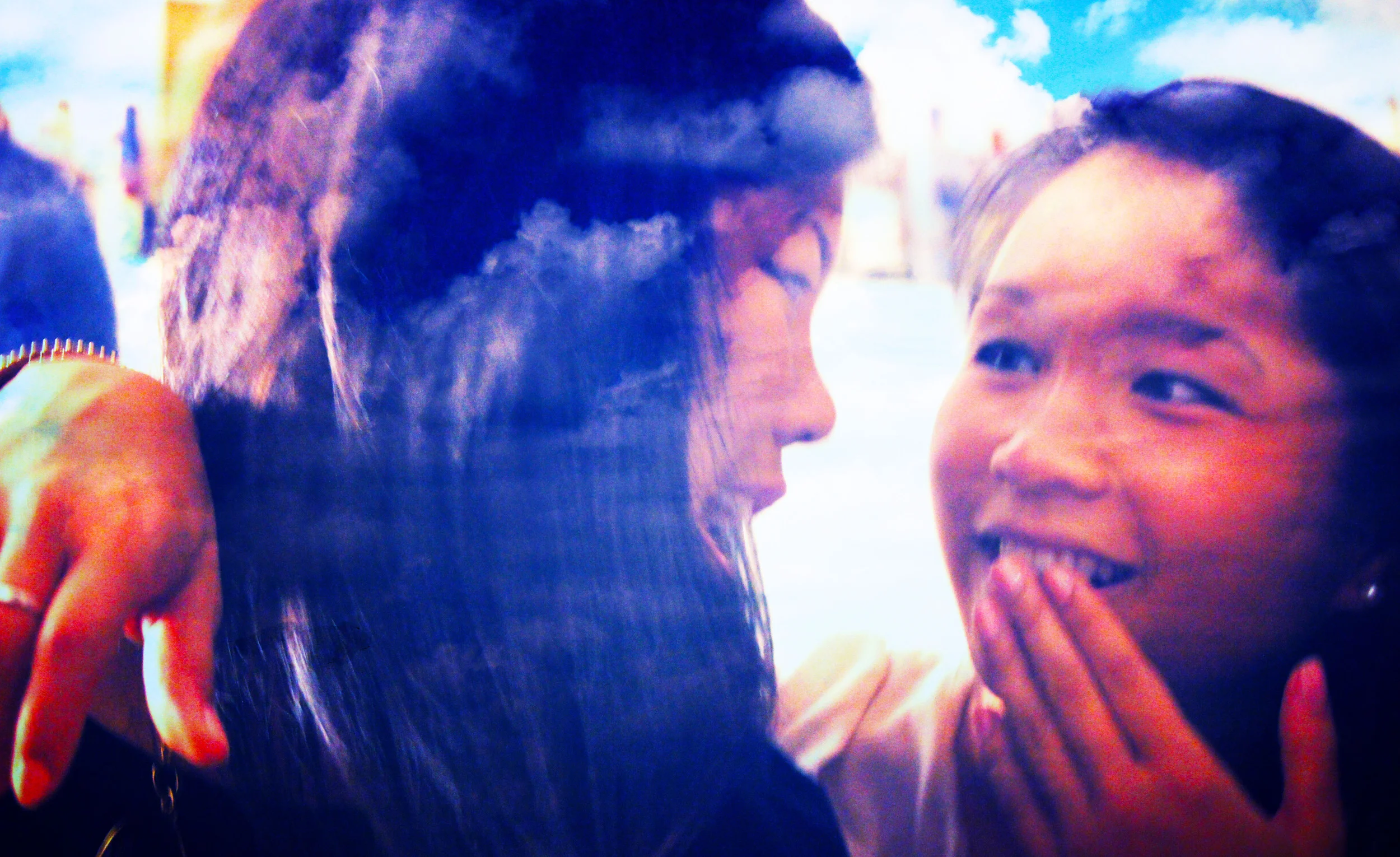 Peggy and Lisa in the Clouds.jpg