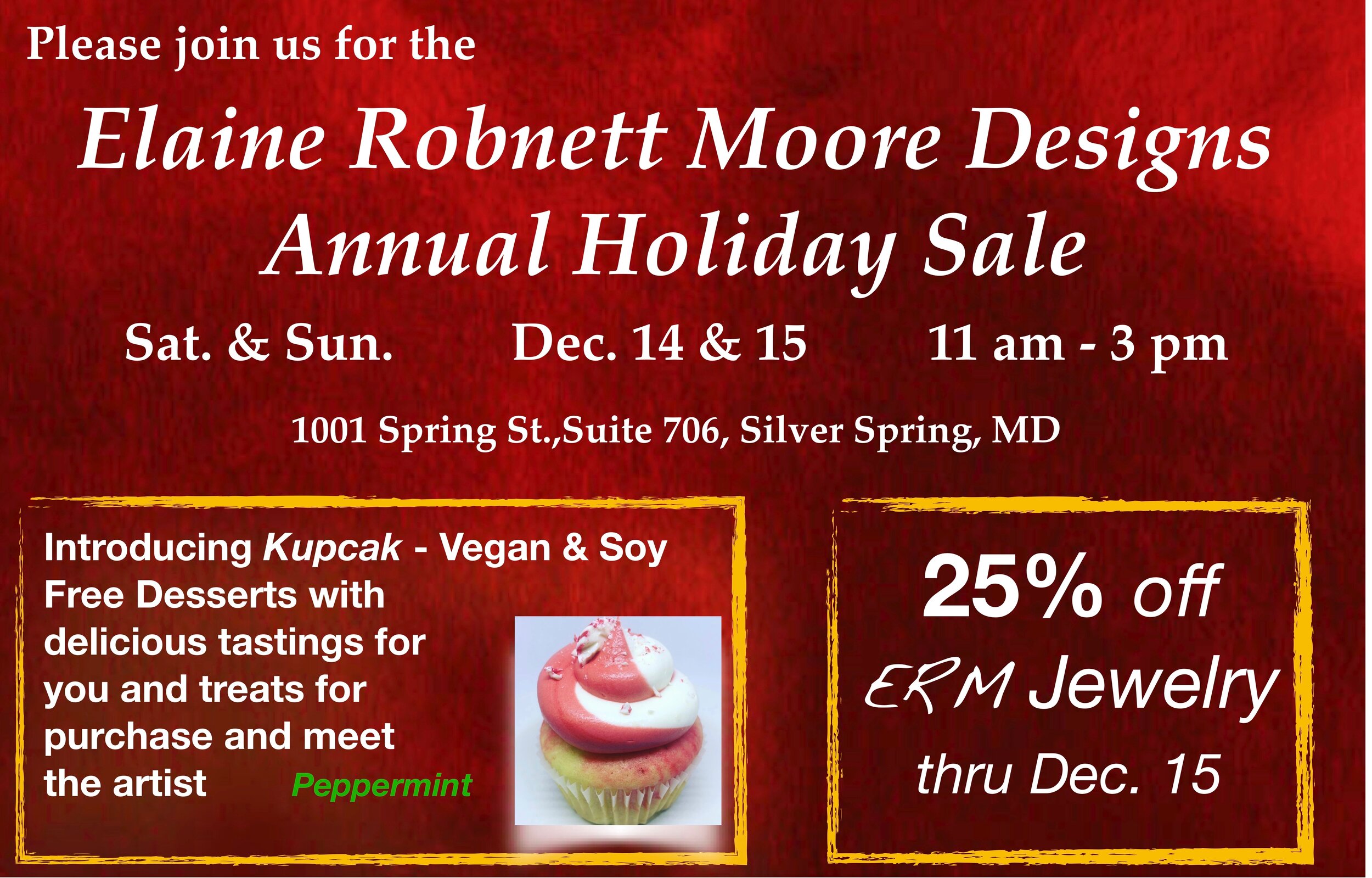 Elaine Robnett Moore Annual Holiday Sale