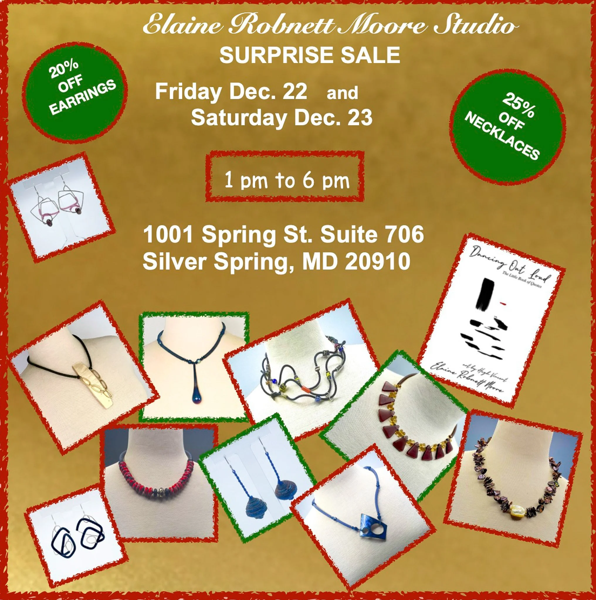 Elaine Robnett Moore Studio Surprise Sale