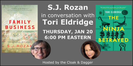 S.J.Rozan &amp; Tori Eldridge In Conversation
