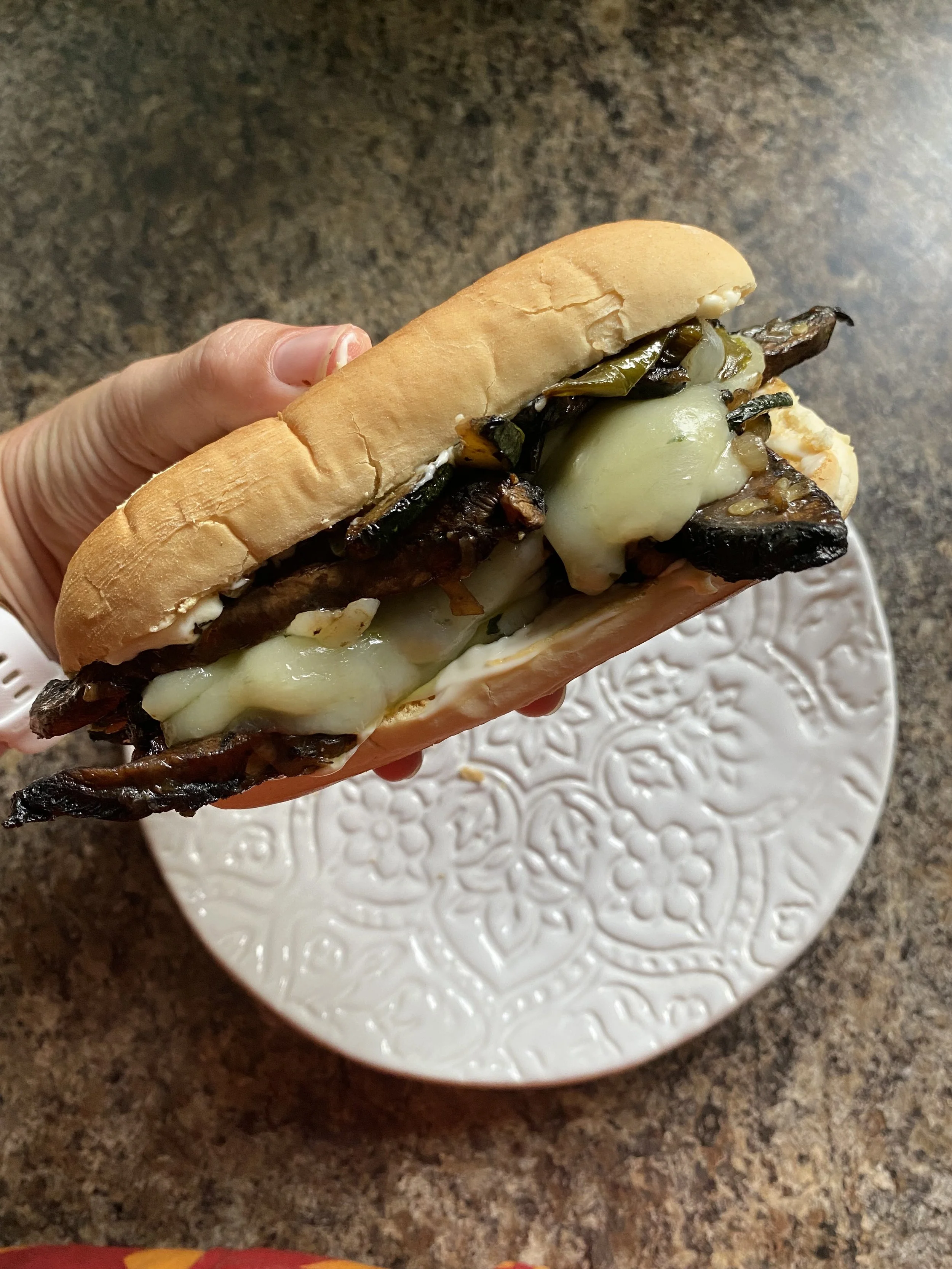 VEGETARIAN PORTABELLA MELT