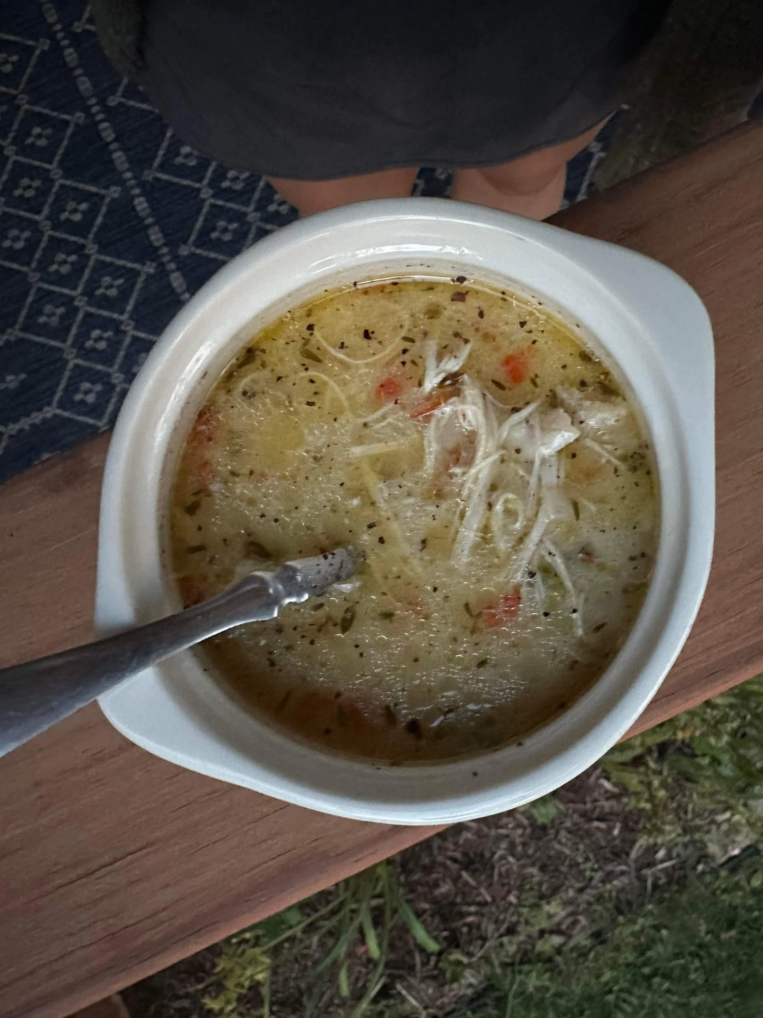 CREAMY POTATO &amp; CHICKEN SOUP