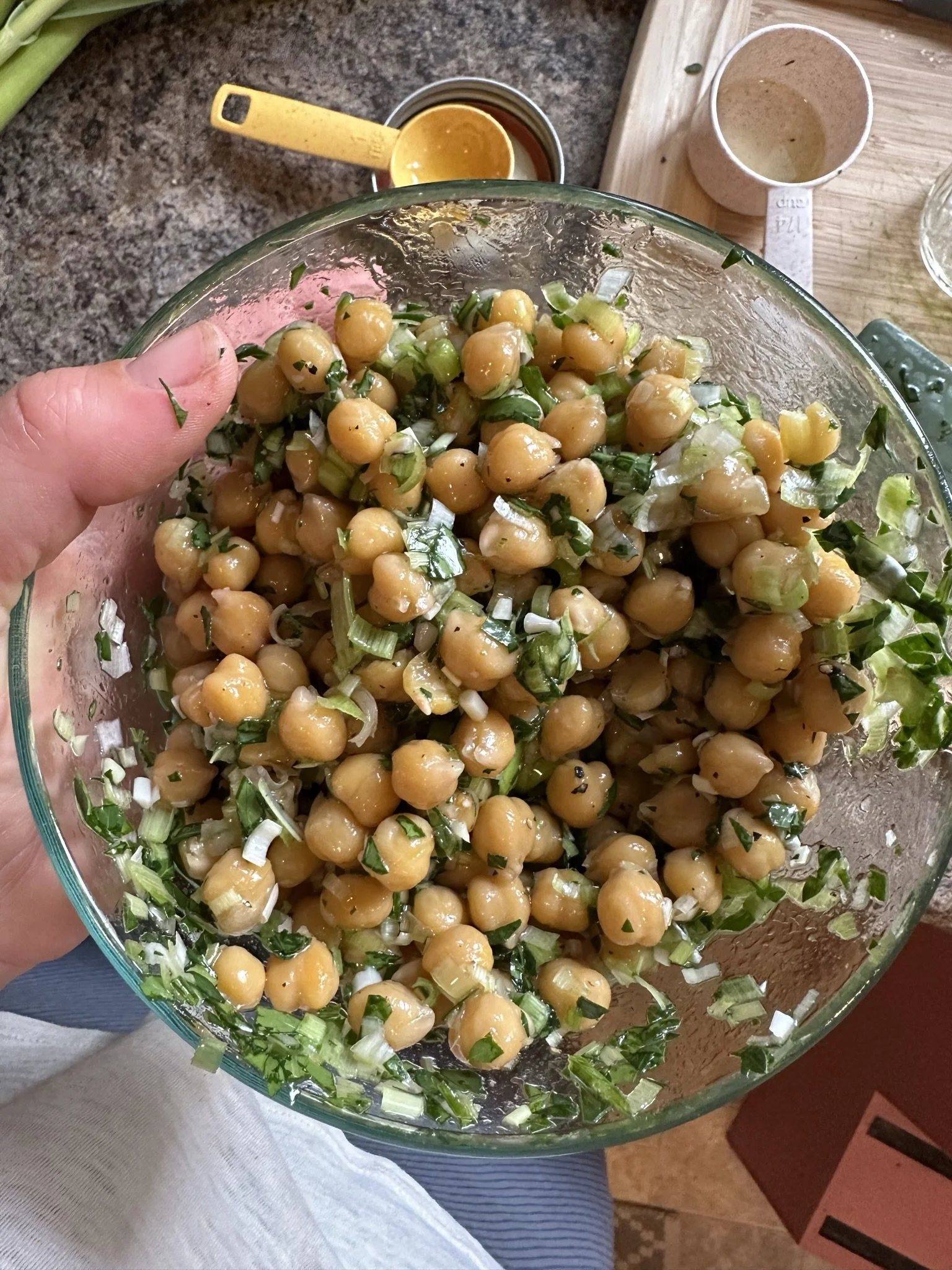 MARINATED CHICKPEAS