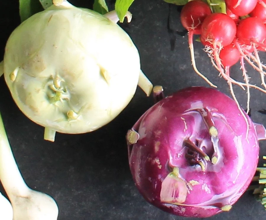 KOHLRABI CHICKEN SALAD