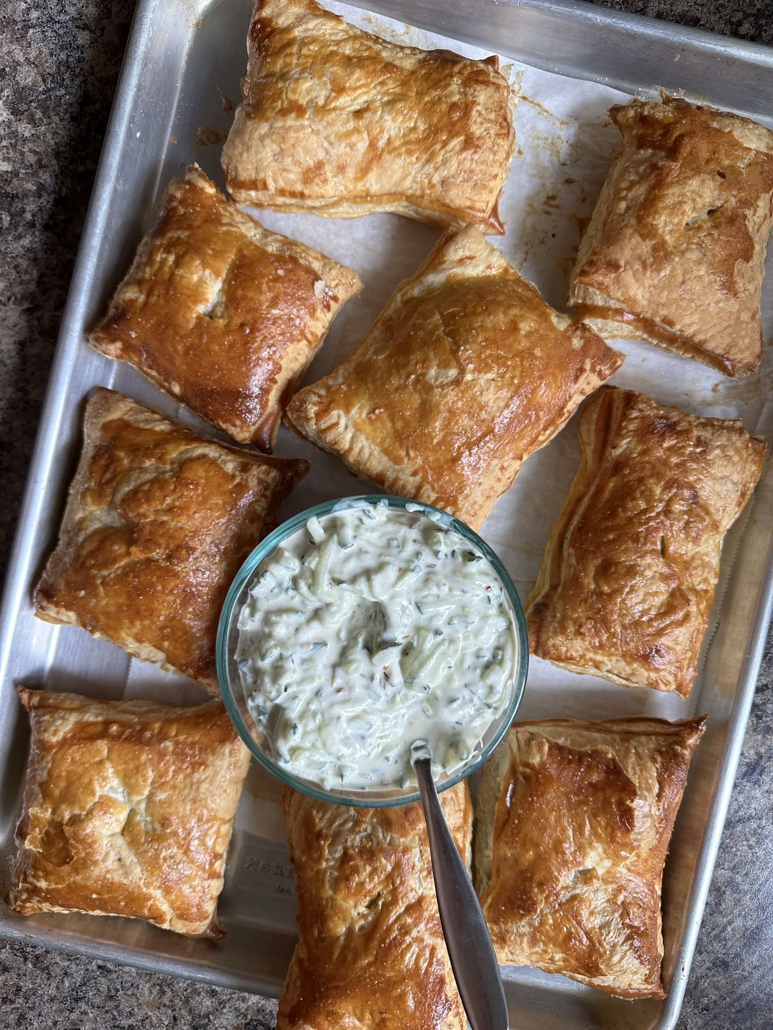 CURRIED LENTIL HAND PIES