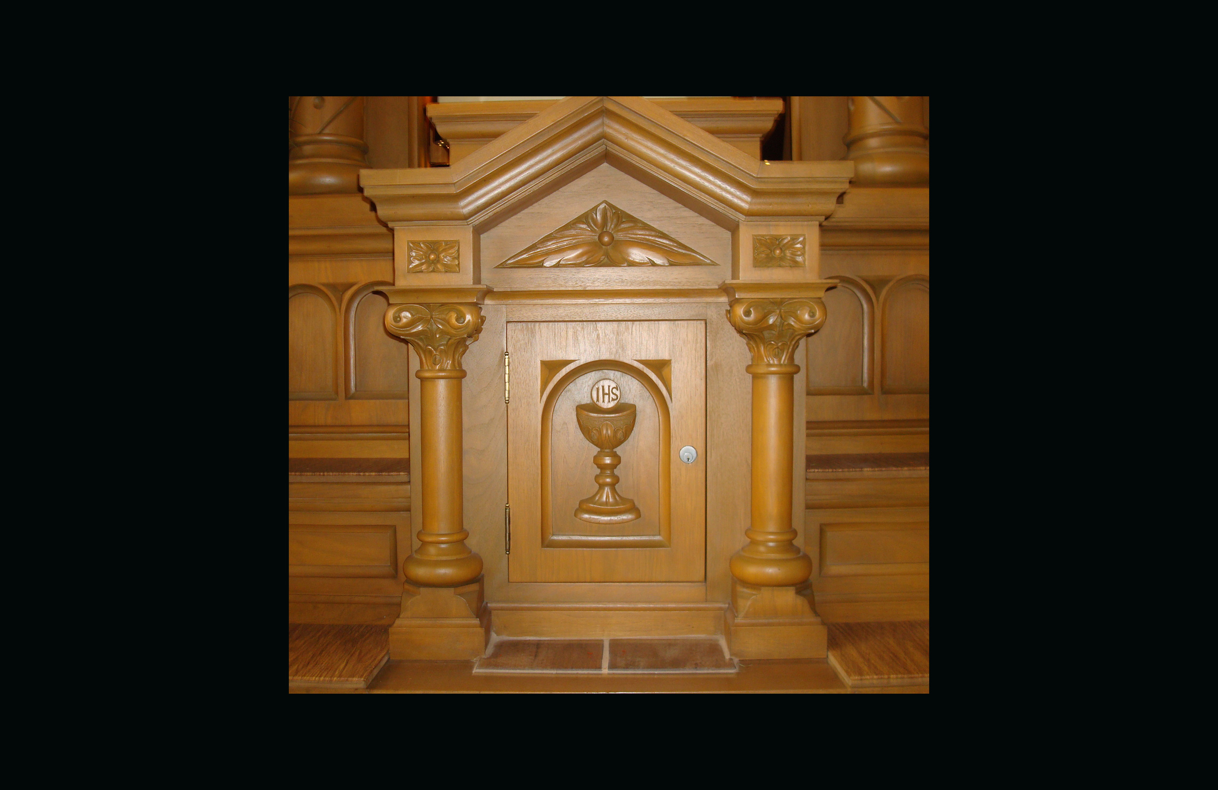 Finished Tabernacle and Door with Columns_taken July 2014 copy.jpg