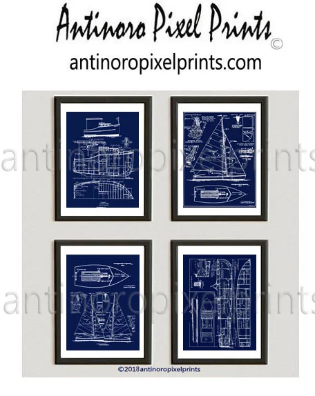 boat blueprints antinoropixelprints.jpg