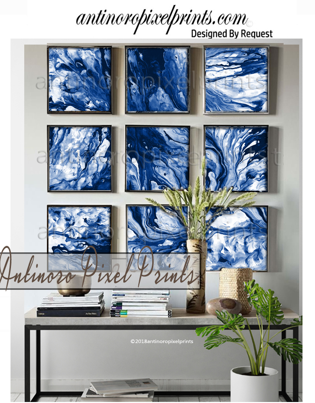 antinoro pixel prints set of 9 blue marble prints A.jpg