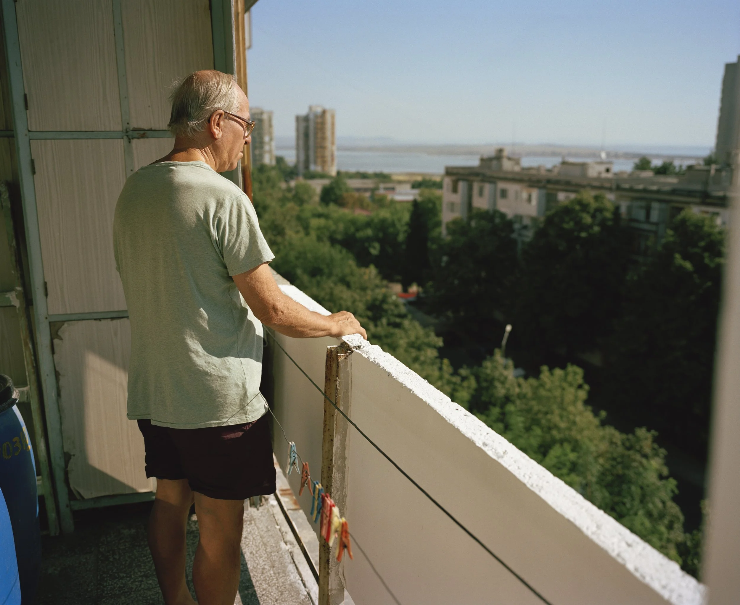  Tatko staring at the sea, Zornitsa, 2010 