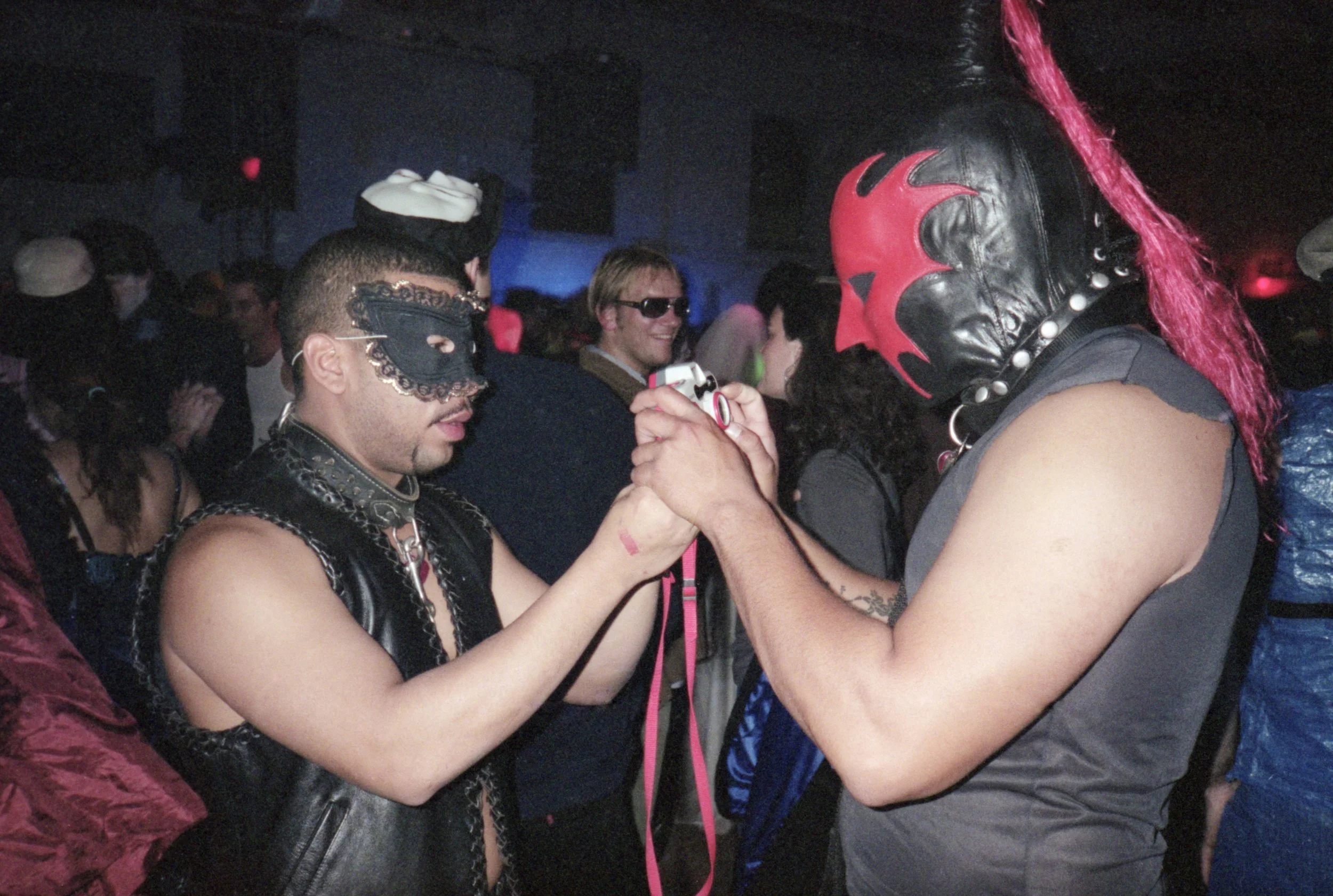  Halloween warehouse party, Williamsburg, Brooklyn, October 28, 2000 