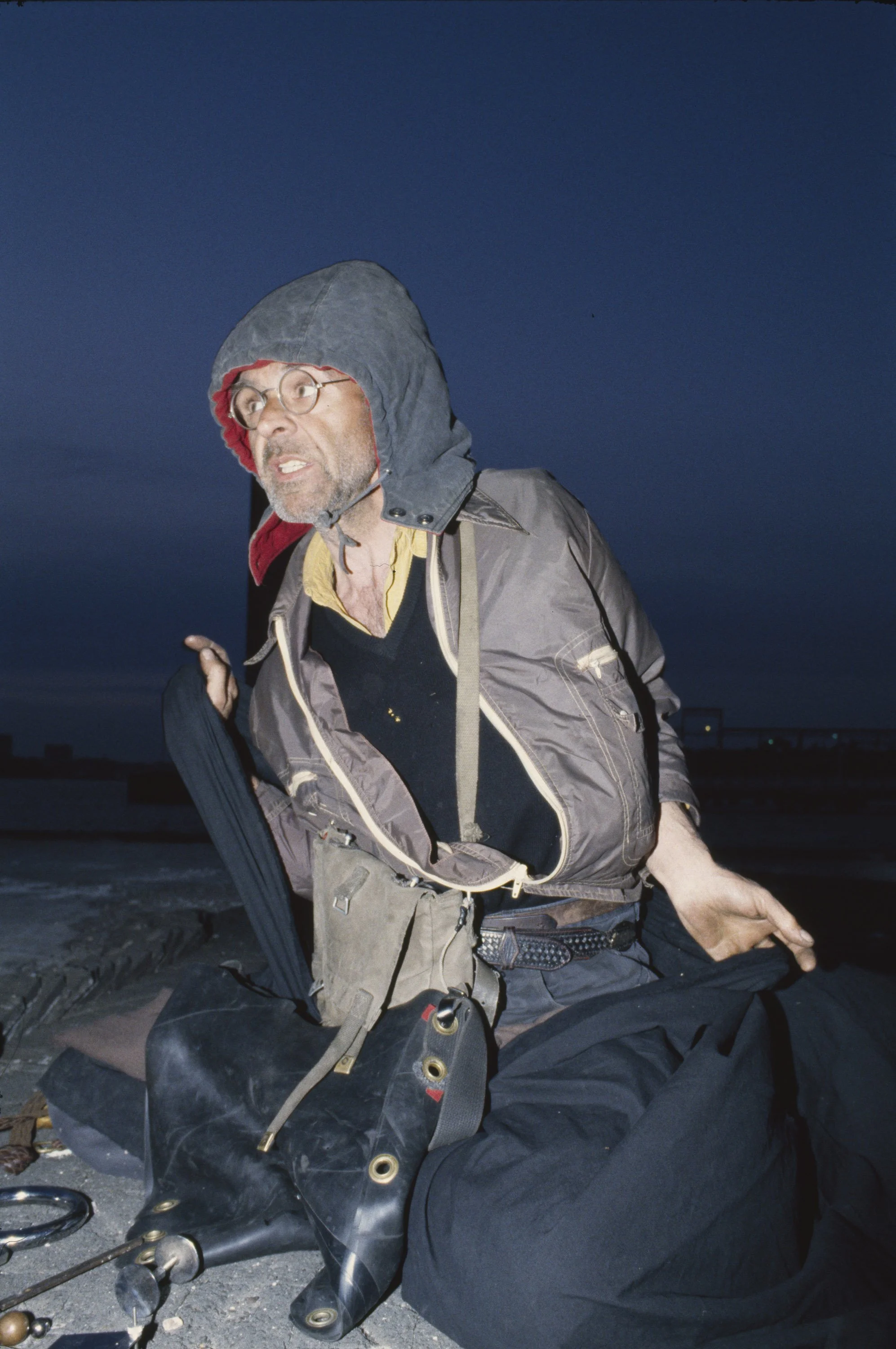  Chris Piper on Canal Street Pier, 1996 