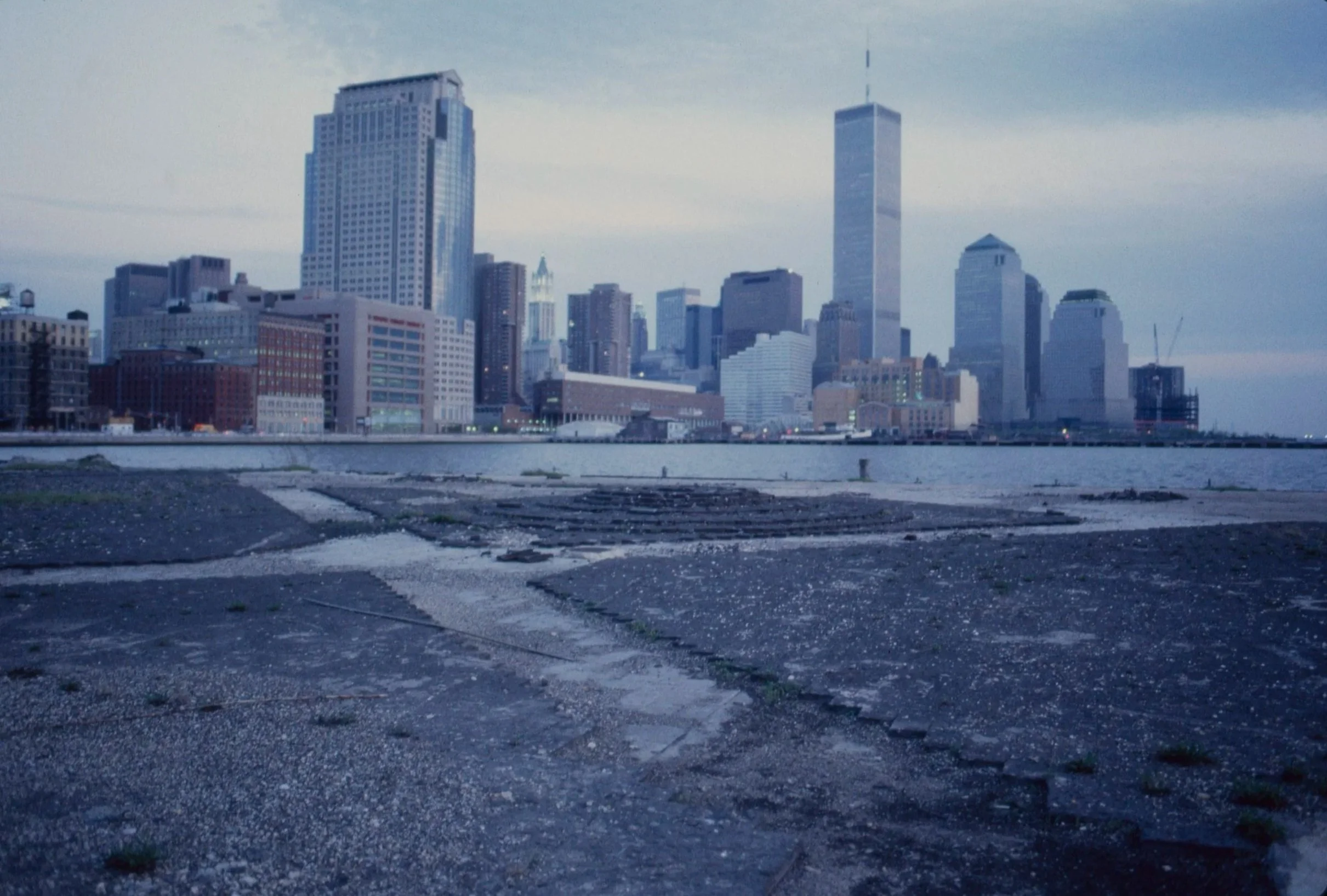  Chris Piper’s sculpture Ancient Futures after destruction by DOT, Canal Street Pier, 1996 