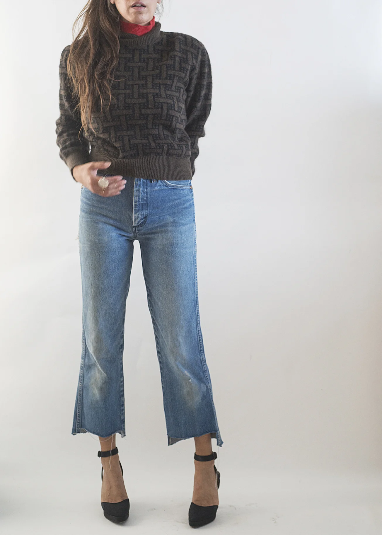 90s turtleneck sweater