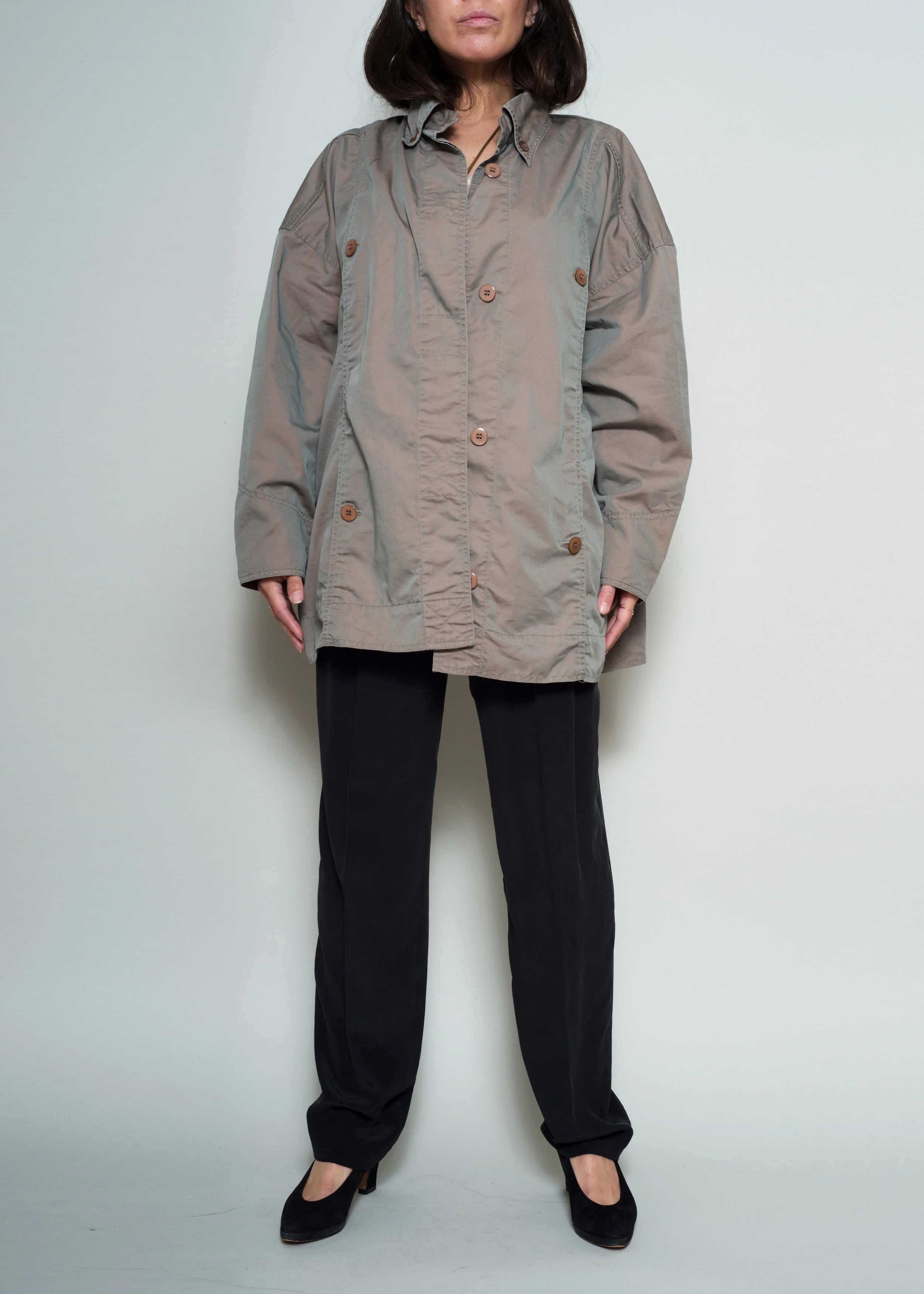 A Part of the Rest Vintage 80s Karl Lagerfeld Oversize Fatigue Jacket 4
