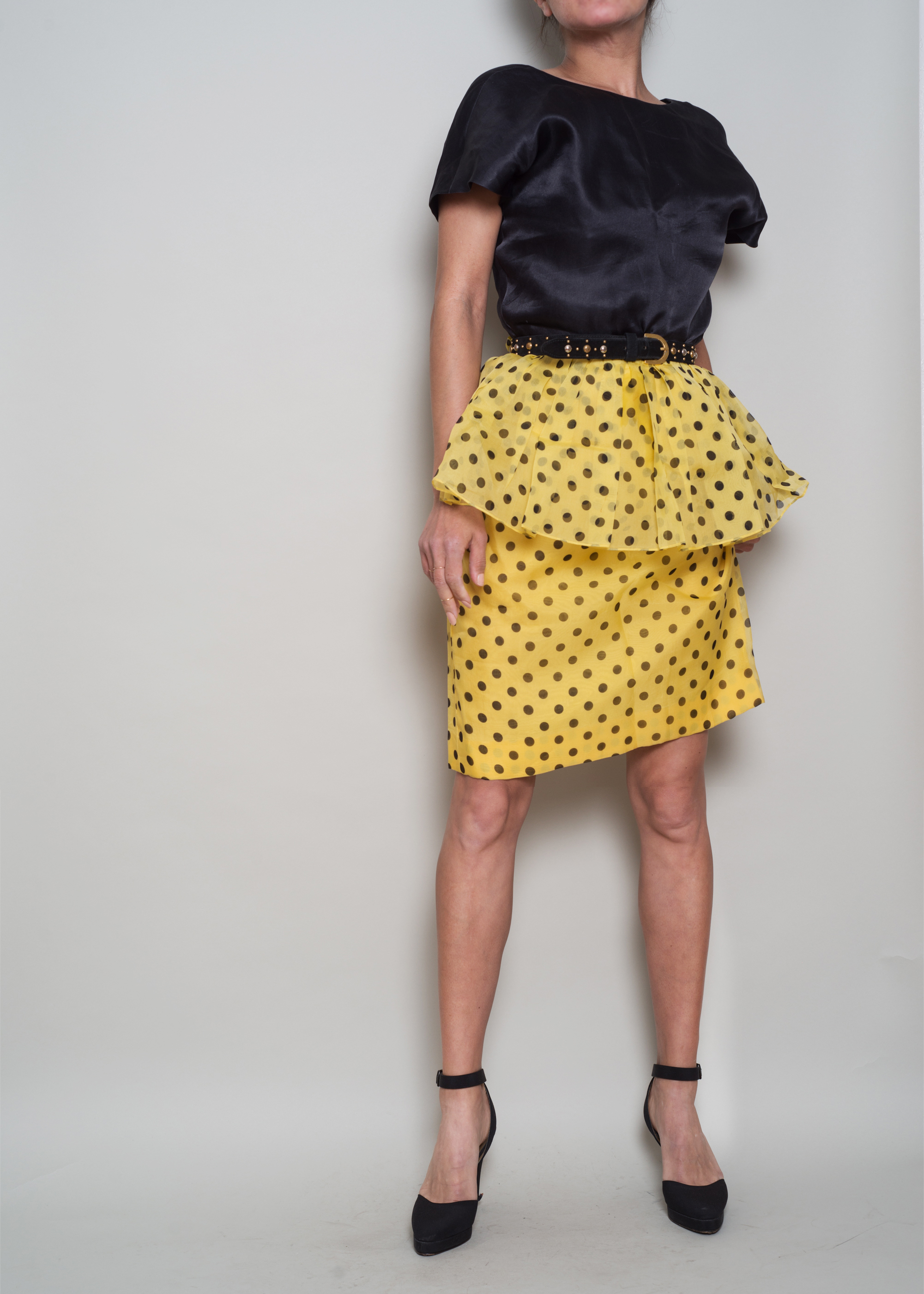 A_Part_of_the_Rest_Vintage_1980s_Designer_Christian_Dior_Polka_Dot_Yellow_Black_Dress001.jpg