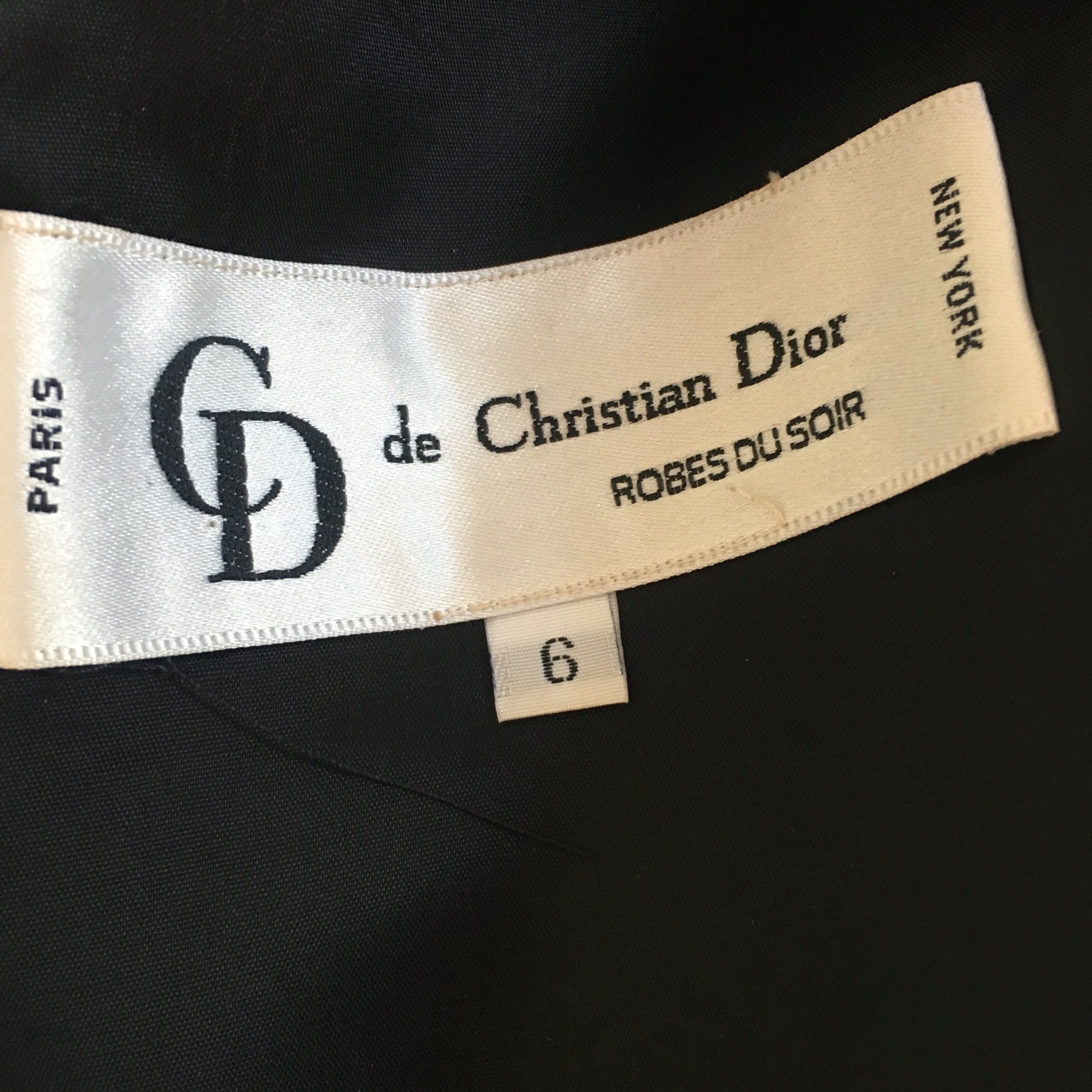 1980s// CHRISTIAN DIOR Robes du Soir 