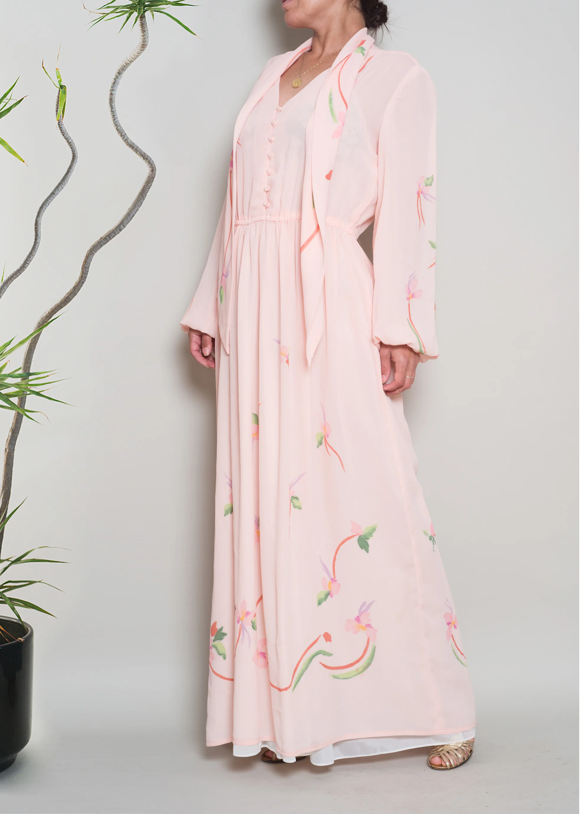 A_Part_of_the_Rest_Vintage_1970s_Hand_Painted_Bow_Neck_Maxi_004.jpg