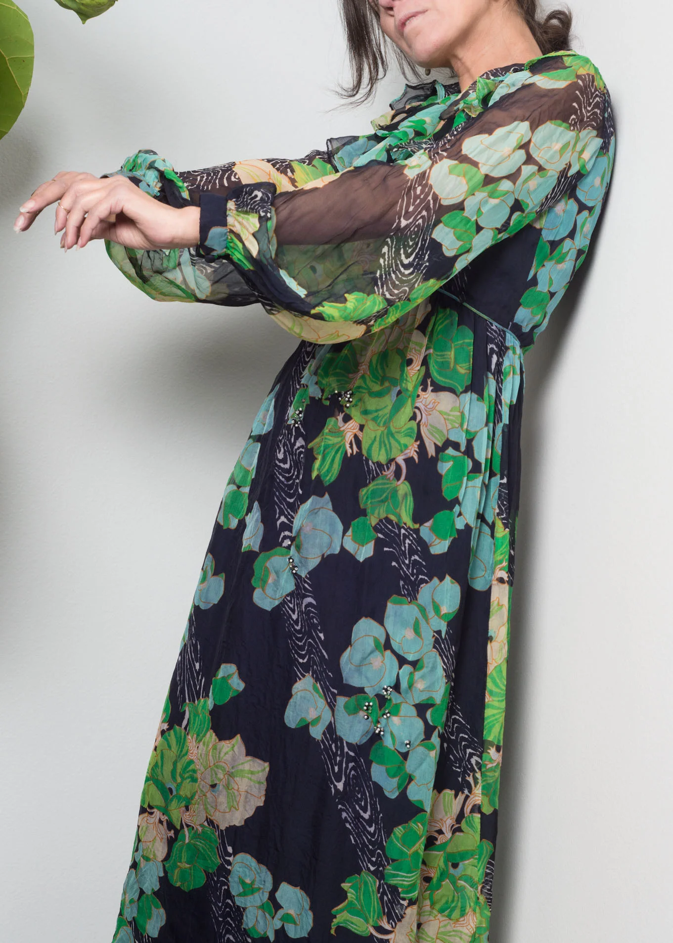 A_Part_of_the_Rest_Vintage_1970s_Geoffrey_Beene_Floral_Chiffon_Ruffle_Midi_003.jpg